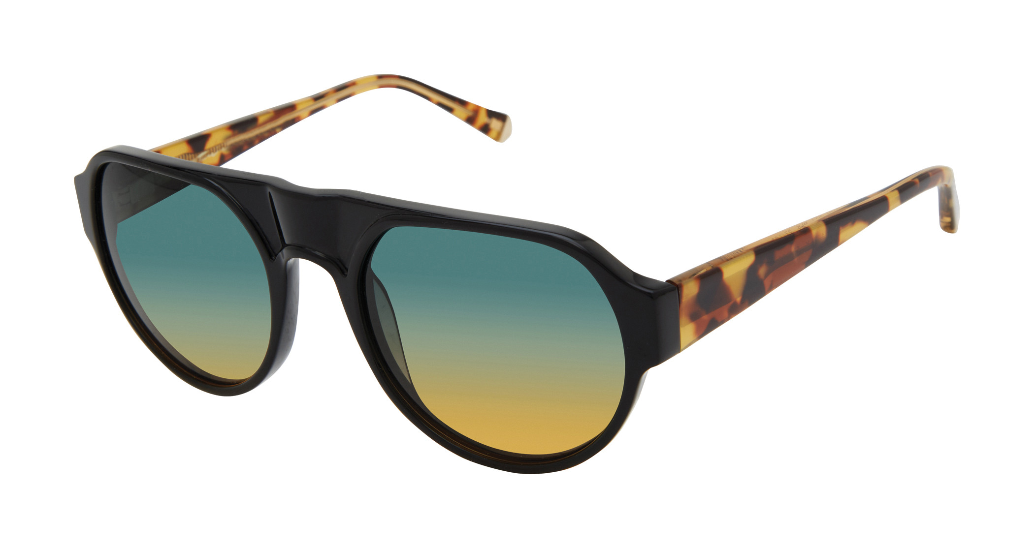 Kate Young for Tura brown marbled color sunglasses Kate Young For Tura K518 Sunglasses - Daniel Walters Eyewear main image 2