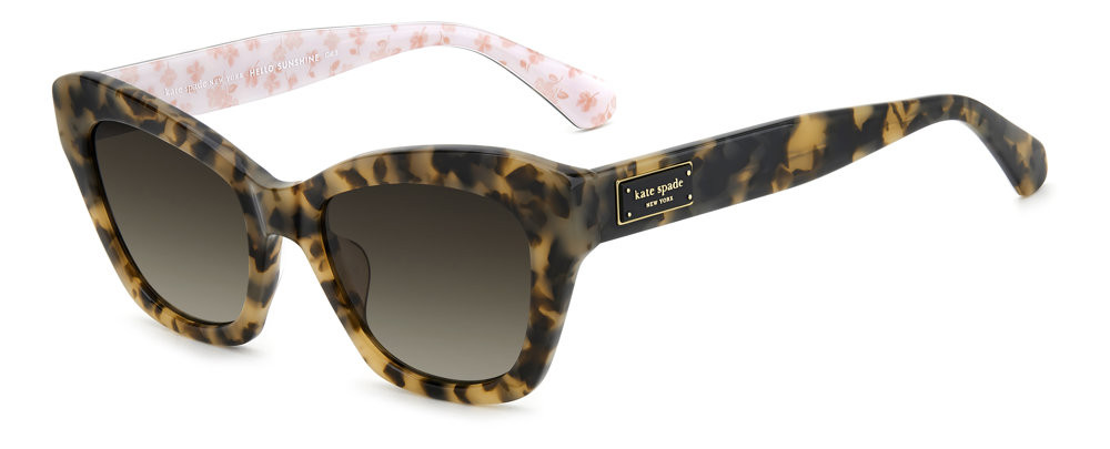 Kate Spade Brown Polarized Sunglasses Dianna/P/S Wooden Theme Frames 54-17-120mm Kate Spade Brown Polarized Sunglasses Dianna/P/S Wooden  main image 2
