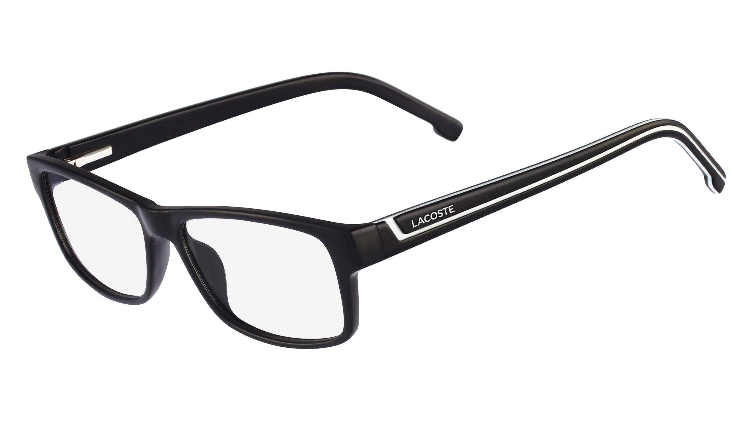 LACOSTE L2707 SMOKE GREY AND WHITE EYEGLASSES FRAME 53-15-145 Lacoste L2707N Eyeglasses | Select Eyewear main image 3