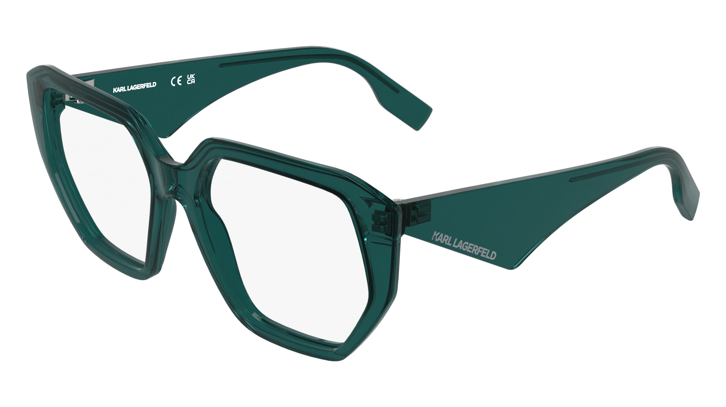 VISIONAITE 23 Karl Lagerfeld ケース無し Karl Lagerfeld KL6156 001 Pilot Black Eyeglasses | SmartBuyGlasses US