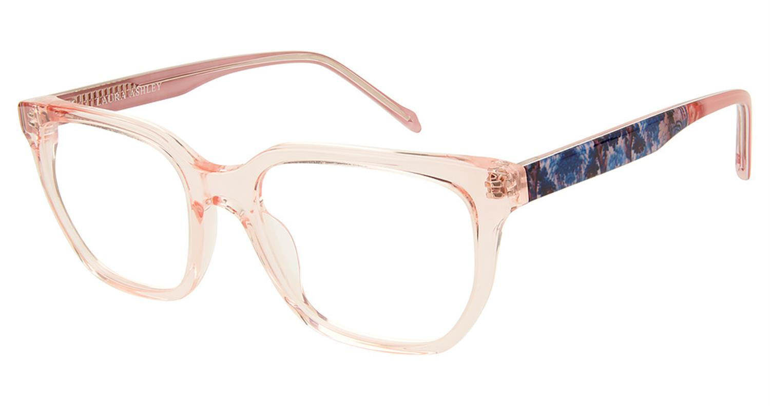 Laura Ashley eyeglasses frame Vivien blush pastel pink matte‎ women\'s glasses Lavryn Eyeglasses For Women | LensAlter.com – Lensalter main image 4