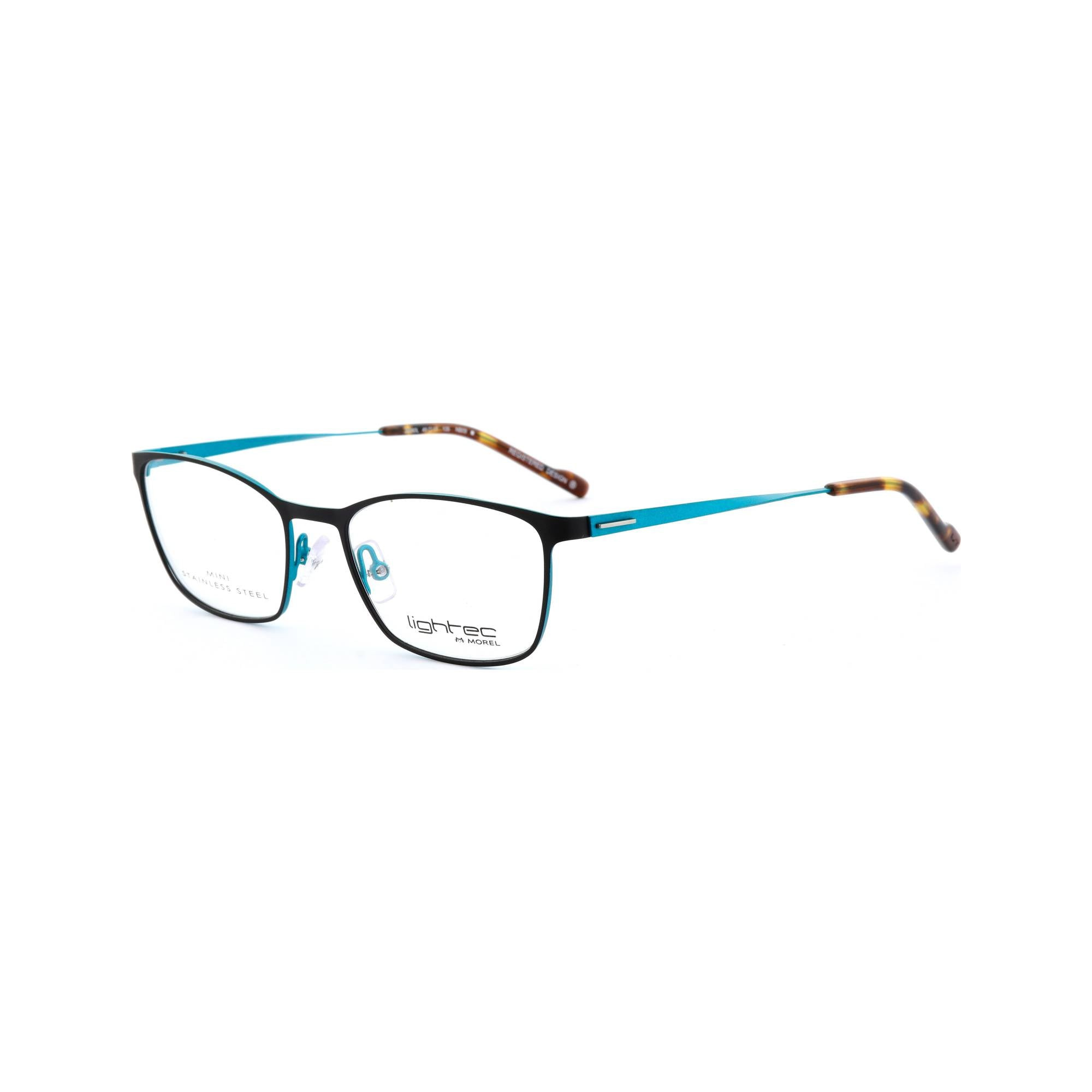 オールドチークフレーム(ターコイズ カラー) OMICRON 12 - 30060L Eyeglasses - LT Lightec Authorized Retailer