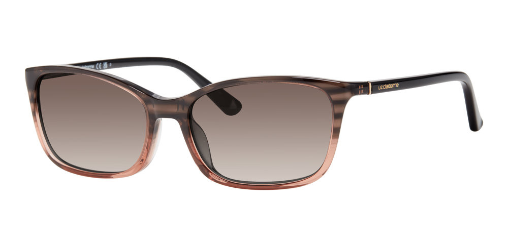 Liz Claiborne Tortoiseshell Frame Brown Gradient Lens Sunglasses Liz Claiborne Designer Sunglasses Brown Tortoise Shell Frame  main image 3