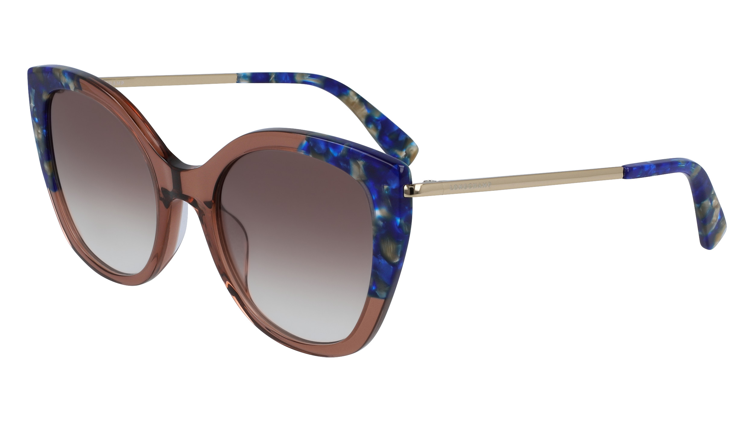Longchamp Sunglasses LO610S Tortoiseshell Gradient w/ Case NWT Longchamp Le Pliage 57mm Gradient Cat Eye Sunglasses (Women  main image 2