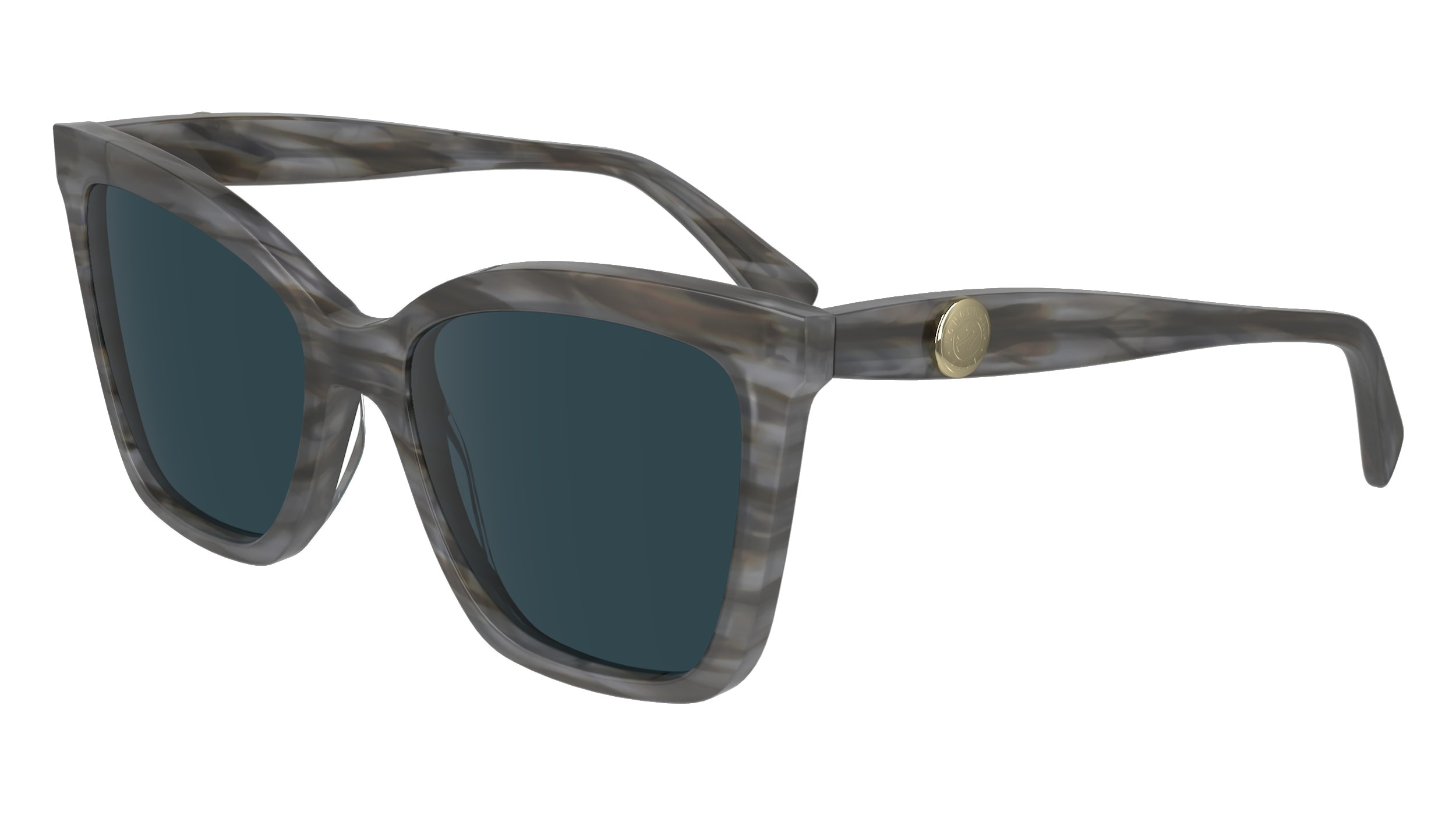 Longchamp Cat Eye Tortoise Shell French Sunglasses Sunglasses Havana - Metal | Longchamp US main image 2