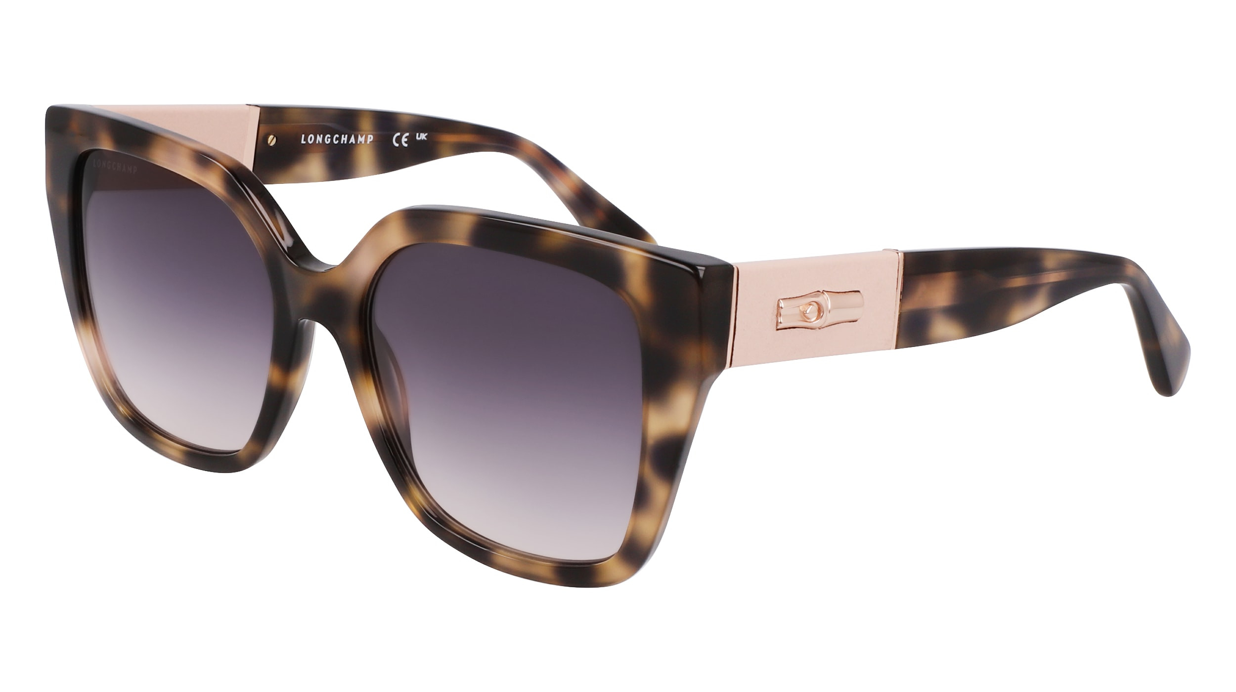 WOMENS NEW LONGCHAMP SUNGLASSES LO7315 TORTOUISE SHELL 54-19-145 HAVANA BLUE NWT Longchamp Sunglasses & Eyeglasses | Designer Optics – tagged  main image 4