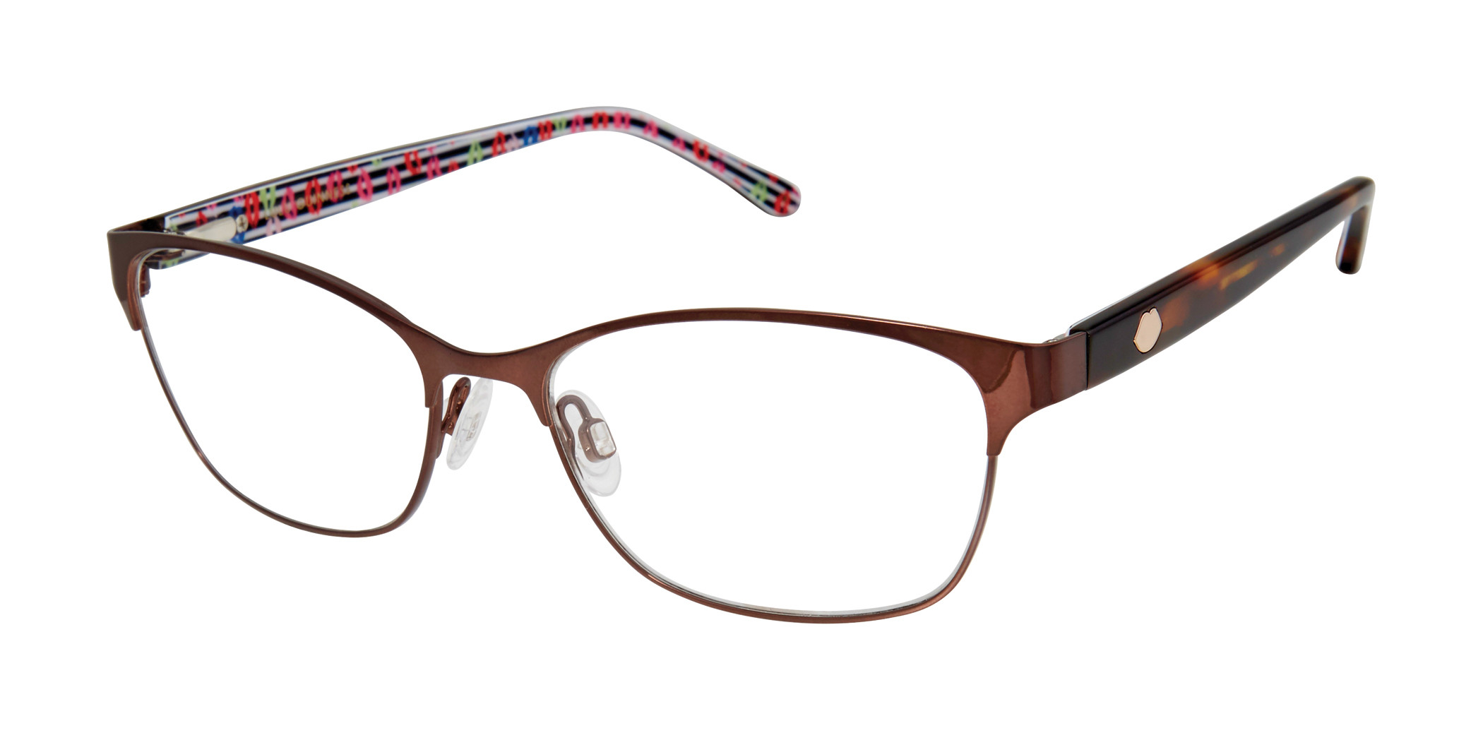 Lulu Guinness L101 Tortoiseshell Frame with Light Color Lens Sunglasses Lulu Guinness L192 Sunglasses main image 2
