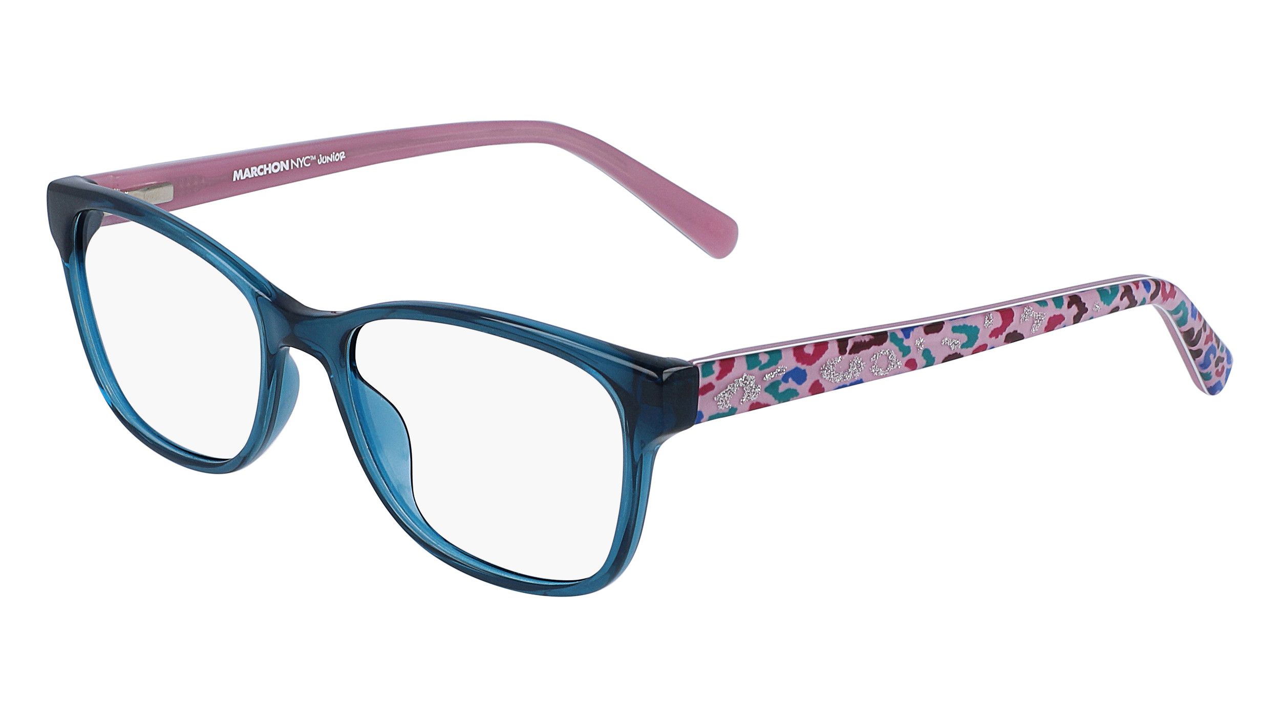 Marchon NYC‎ Dakota 320 Teal Black Striated Eyeglasses Frames 52-16-135 Amazon.com: MARCHON Eyeglasses M- 5042 445 Teal/Aqua  main image 2