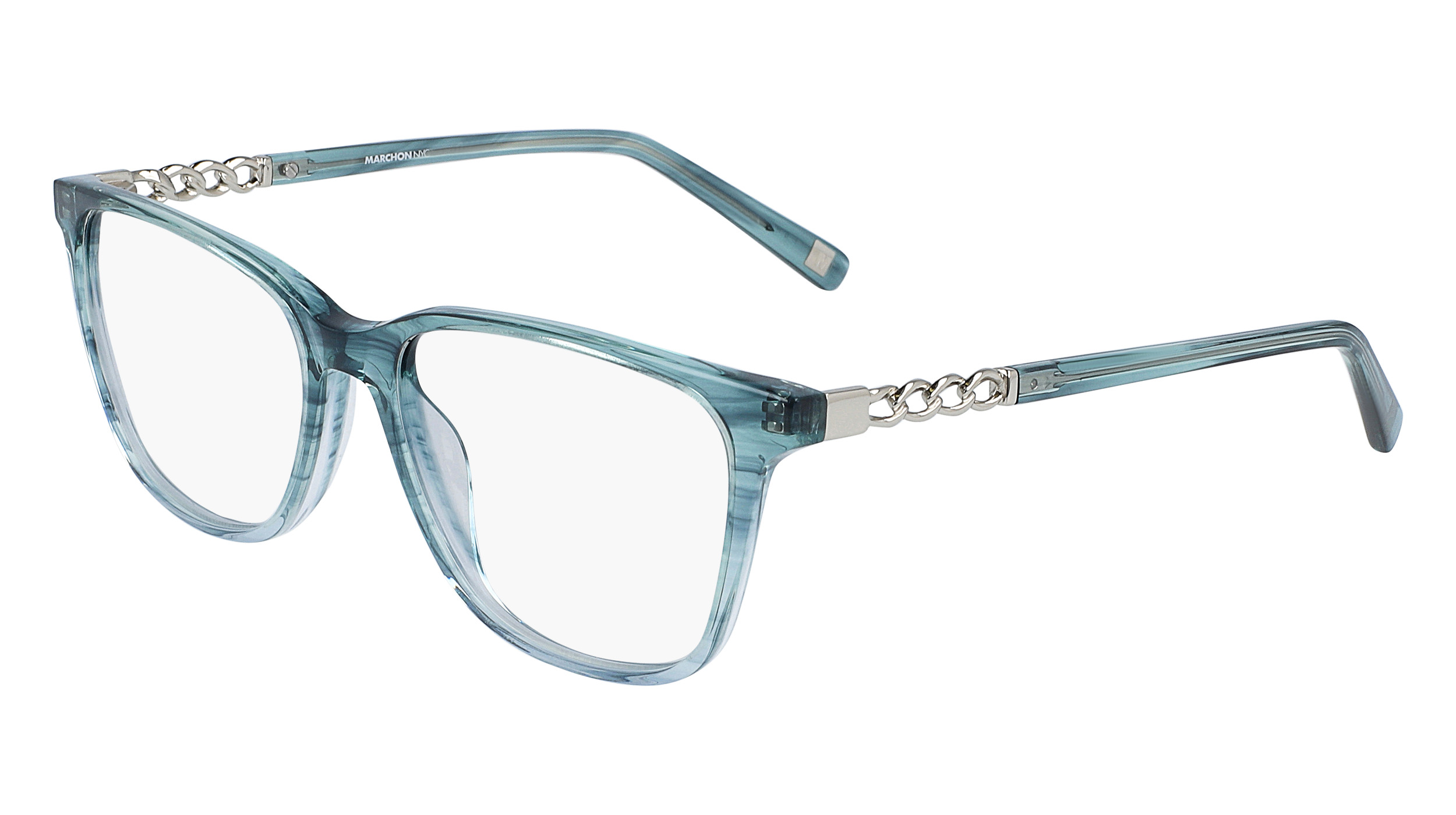 Marchon NYC Eyeglasses M-5801 320 Designer Frames Only Green 53-16-140 get_image_zoom.php?fid=159473 main image 4