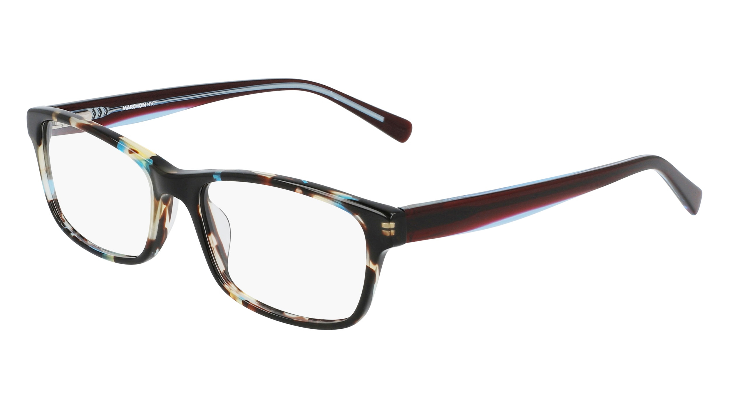 NEW MARCHON M-5007 215 Tortoise Eyeglasses 51mm with Case Marchon NYC Junior Eyeglasses M-5007 215 Frames 51 [] 17 135  main image 2