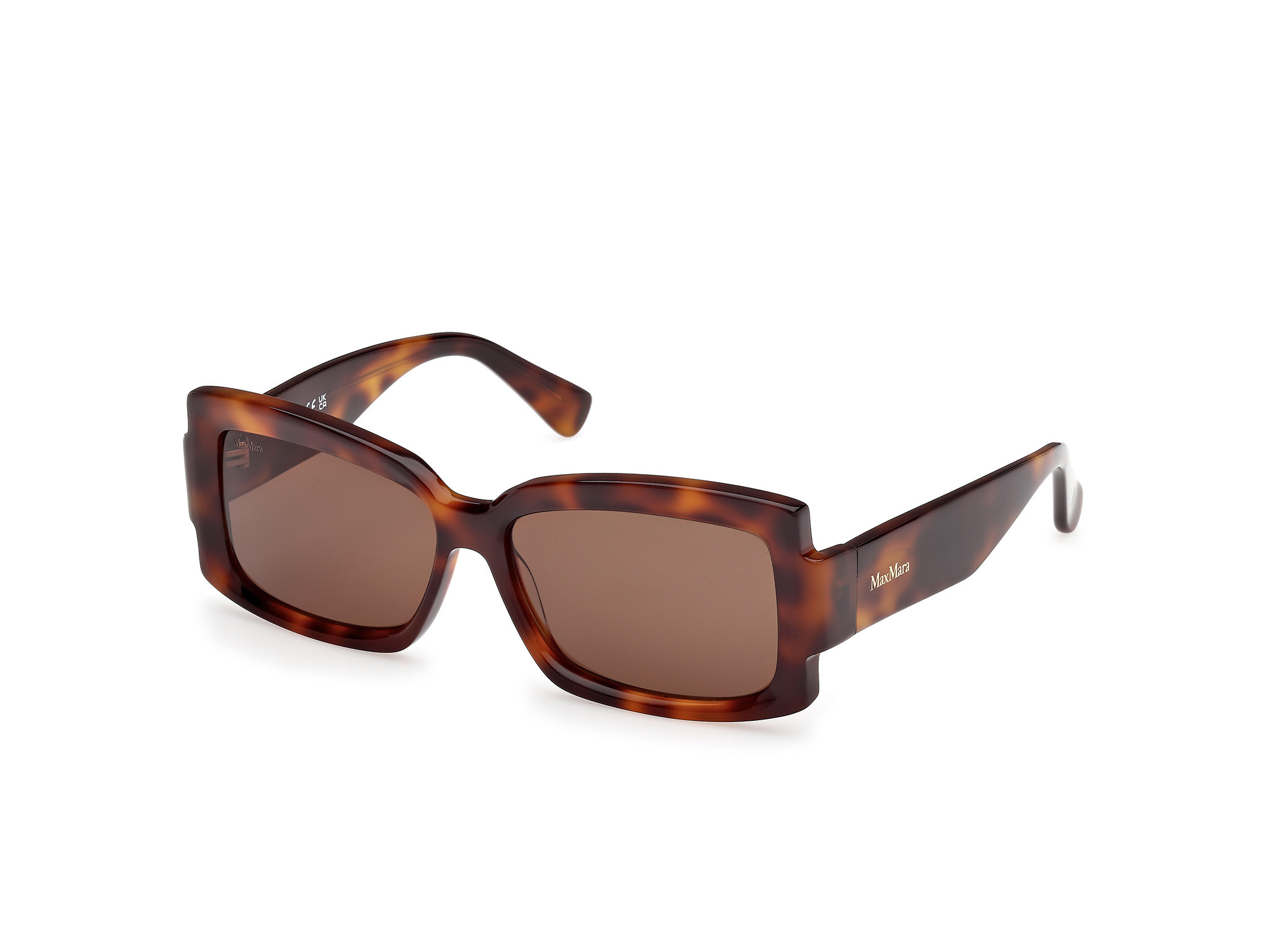MaxMara Tortoiseshell Sunglasses MM0090 GLIMPSE4 Sunglasses - Max Mara Authorized Retailer  main image 2