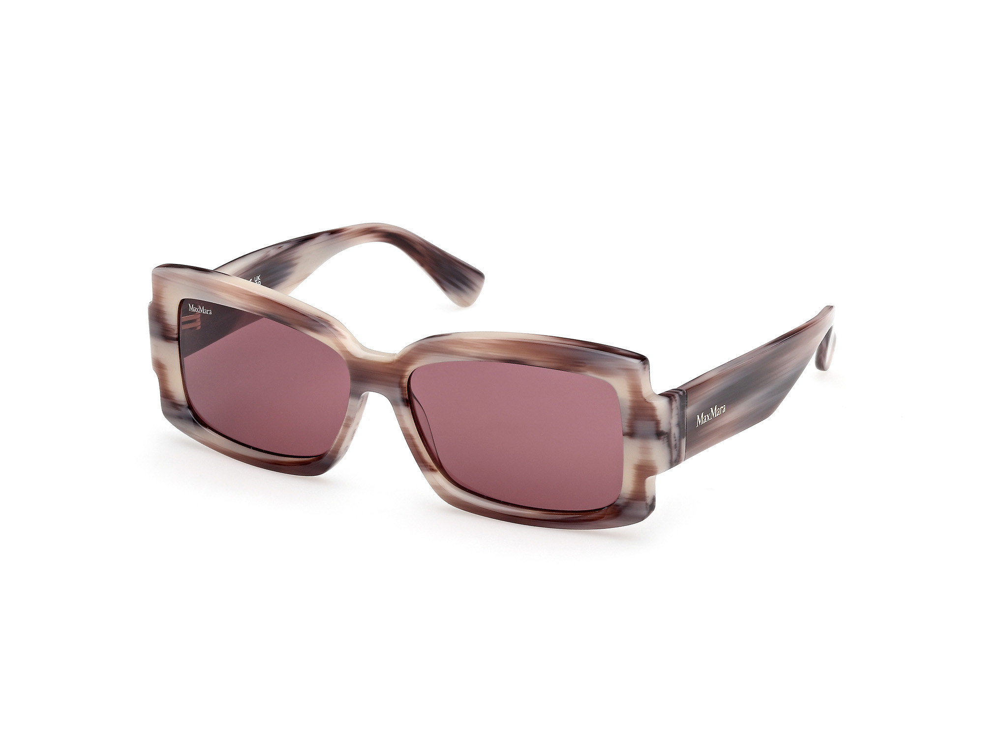 Max Mara Rectangular Sunglasses (Lee-3 MM0140) - NEW WITH CASE MaxMara Lee-3 MM0140 Rectangle Sunglasses | Fashion Eyewear US main image 3