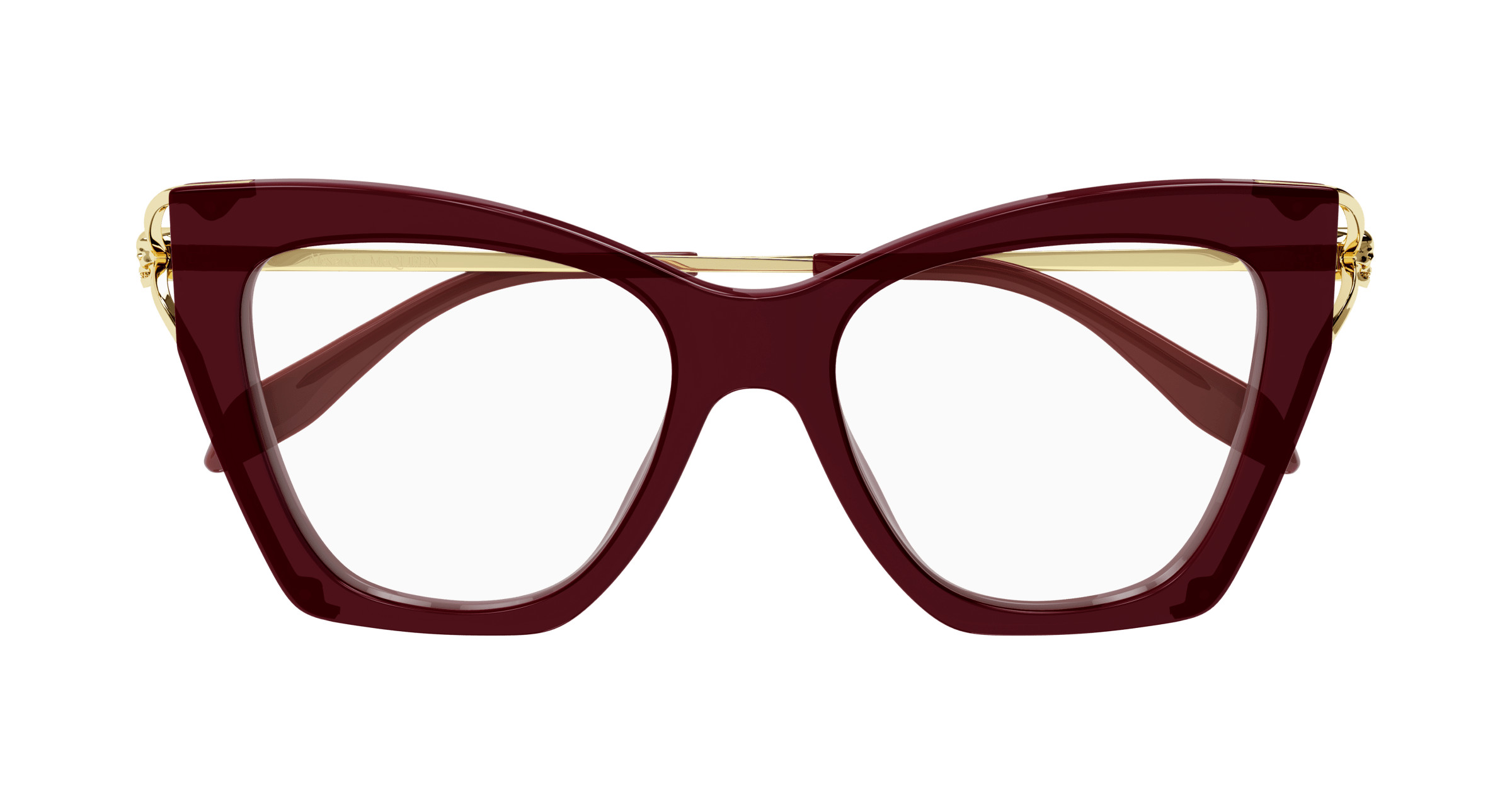 ( 【あまね】Alexander McQueen ラウンド型サングラス AM0376O Eyeglasses - Alexander McQueen Authorized Retailer