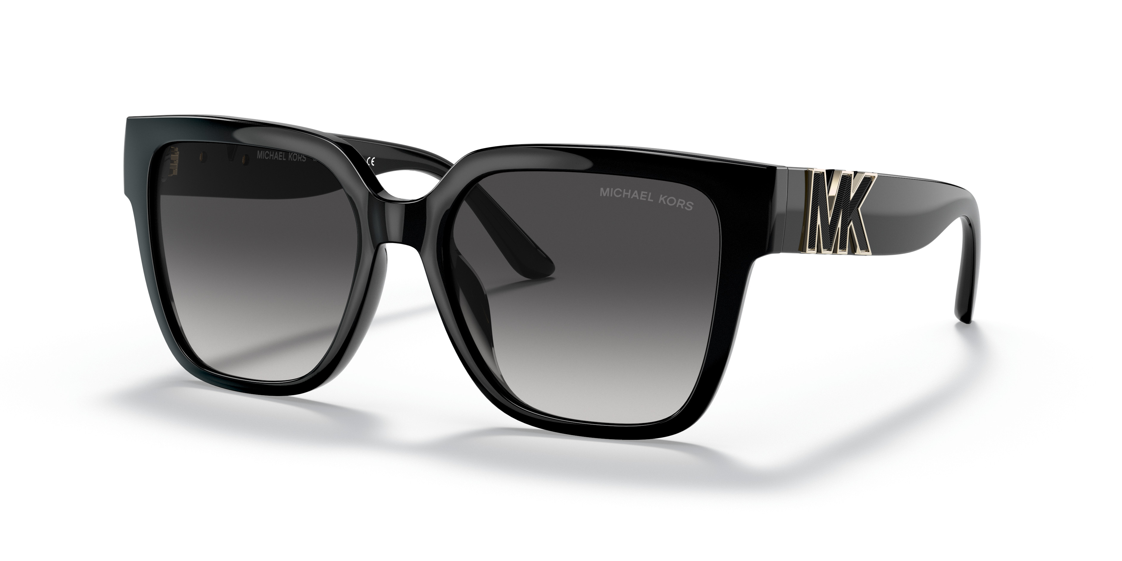 Michael Kors Black Frame Sunglasses with Gradient Lenses fit?width=1200&height=1200&  main image 3