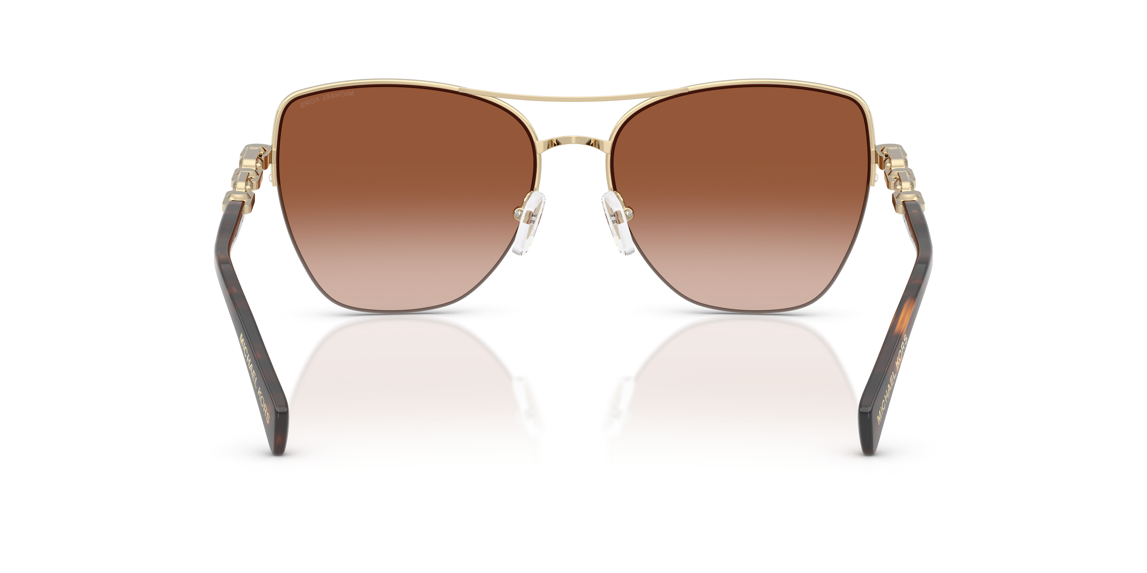 MK. Gold Frame Sunglasses NEVER WORN MK1045 SAN DIEGO Sunglasses - Michael Kors Authorized  main image 4