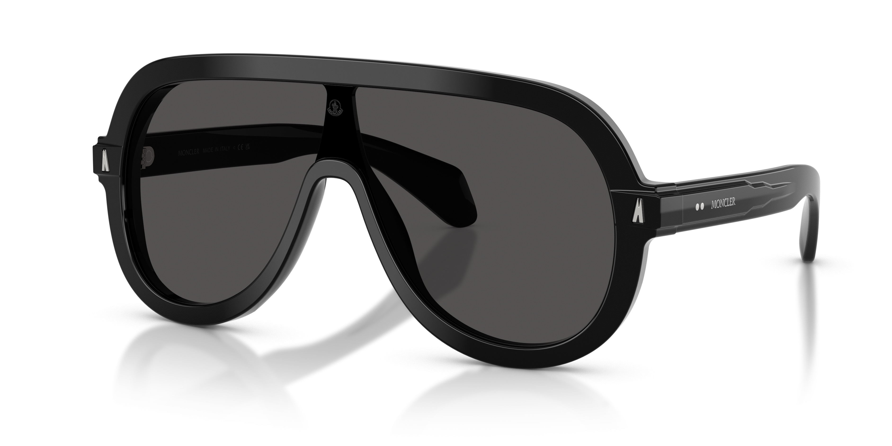 Moncler Polarized Sunglasses Eyewear Amazon.com: Moncler Sunglasses ML 0249 Wrapid 02A Matte  main image 2