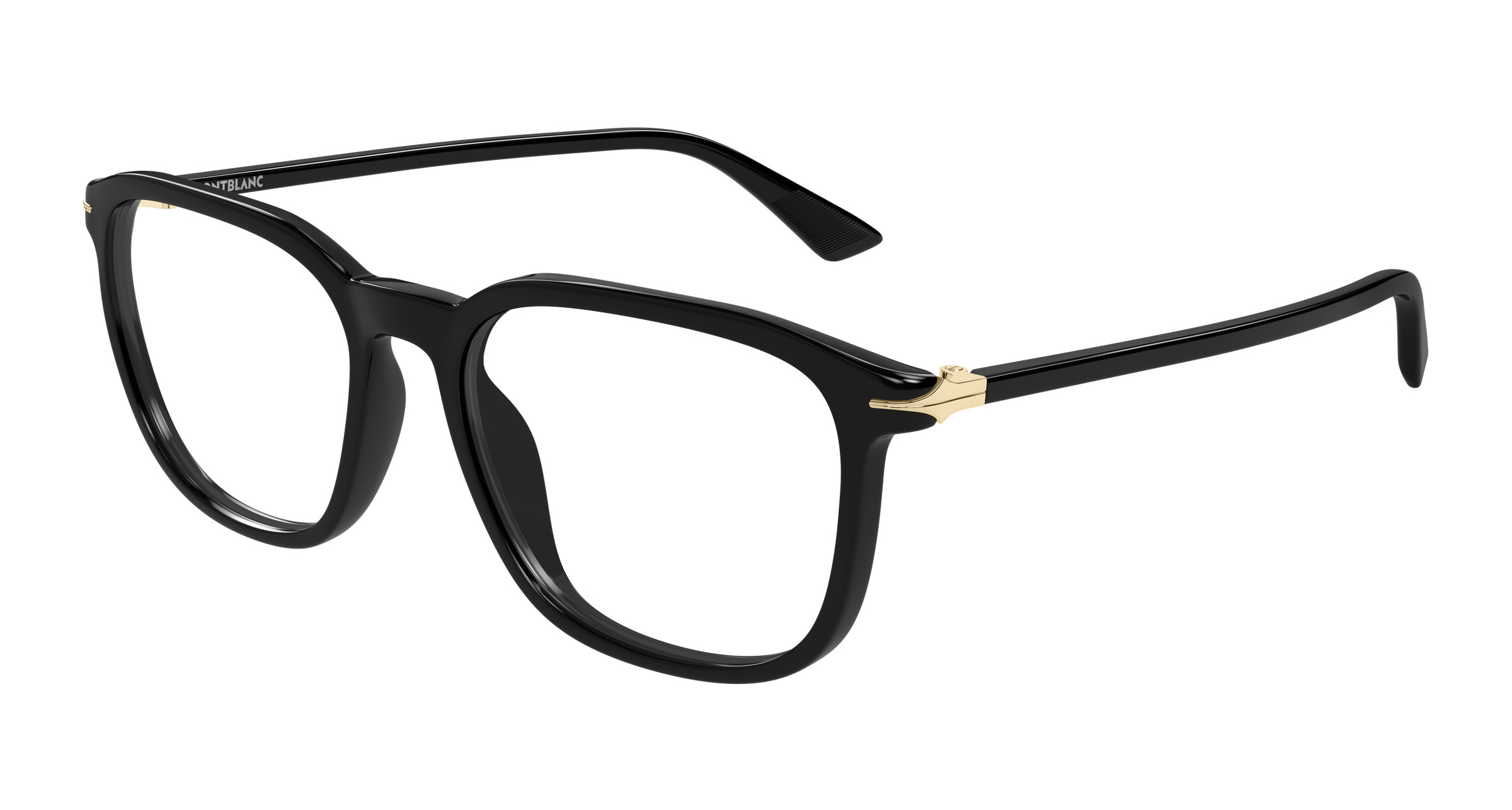 MONT BLANC 228 lenses by ZEISS Polarized. Black/chrome frames & bridge.So Chic Sunglasses| MONT BLANC | D18 - eagleoptics.me main image 4