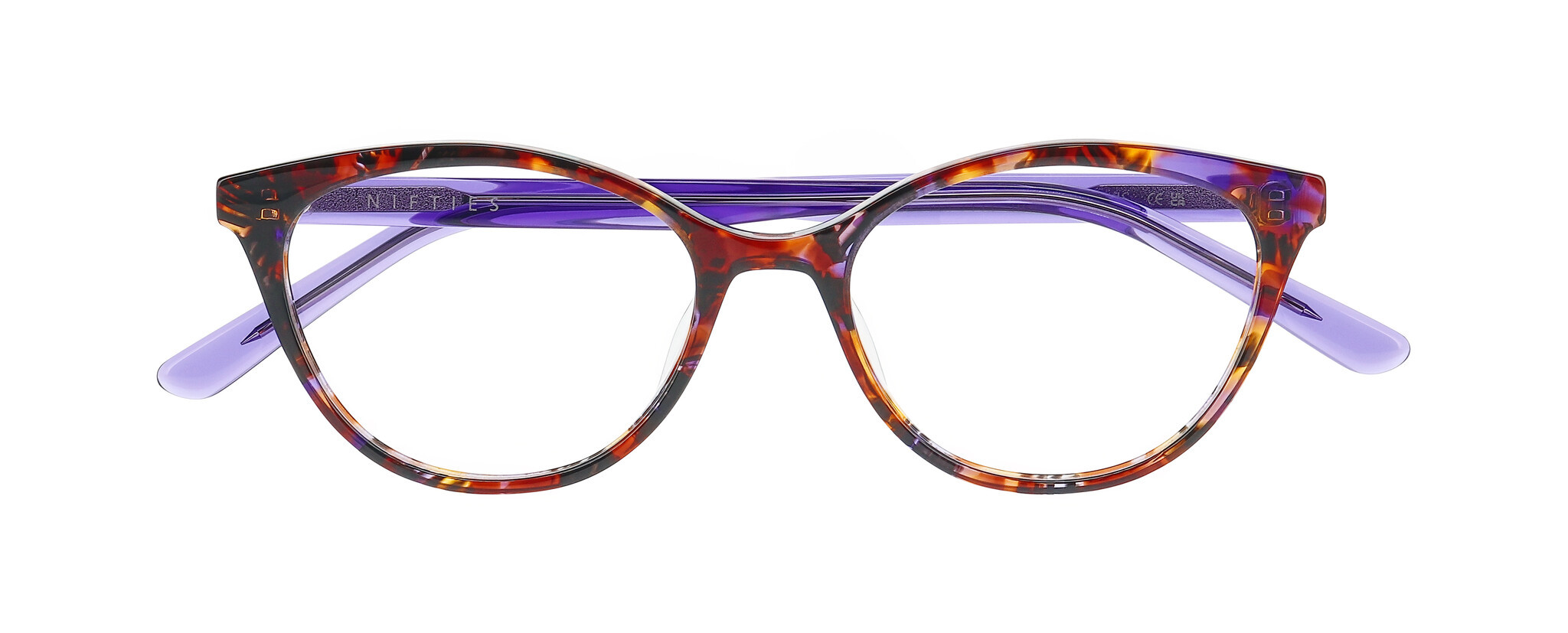 Nifties women’s sunglasses violet medium tortoise shell rim cat eye 46-22-140 NI9872 Sunglasses - Nifties Authorized Retailer | coolframes  main image 4