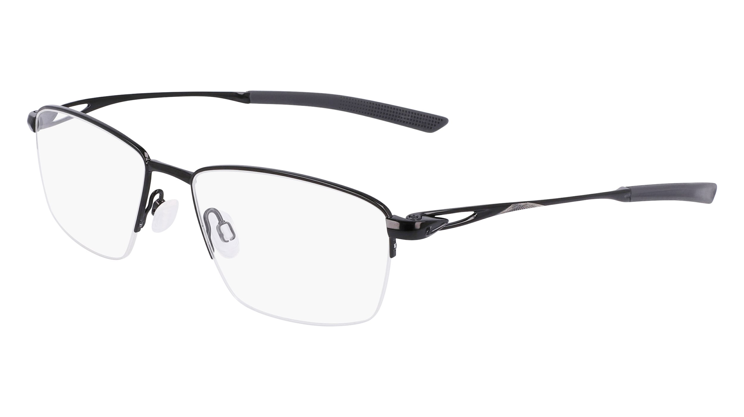 NIKE 6045 001 BLACK EYEGLASSES SUNGLASSES FRAMES 56-17-145 Nike Glasses 6045 001 main image 4