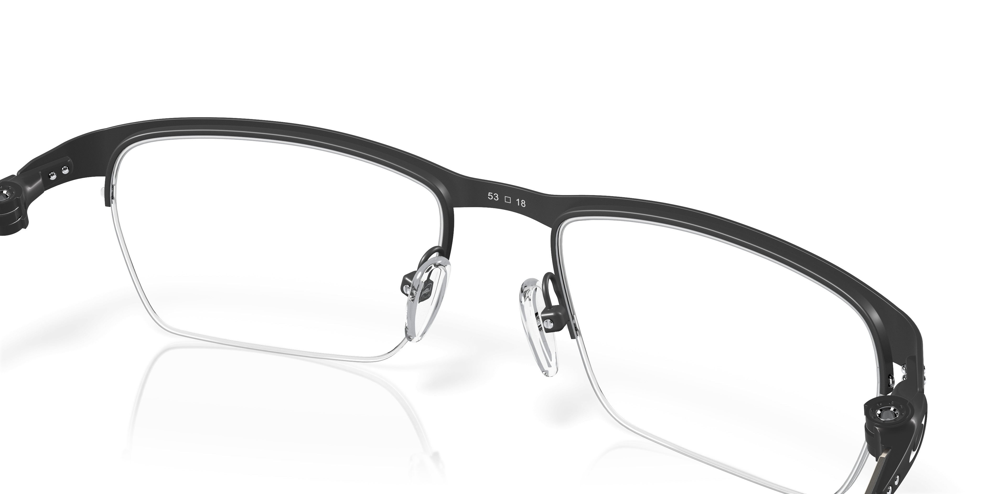 ?️Oakley Gasket Eyeglasses 53/18 136 /KAZ708?️ Oakley OX5118 Wingfold™ EVR Eyeglasses | LensCrafters main image 3