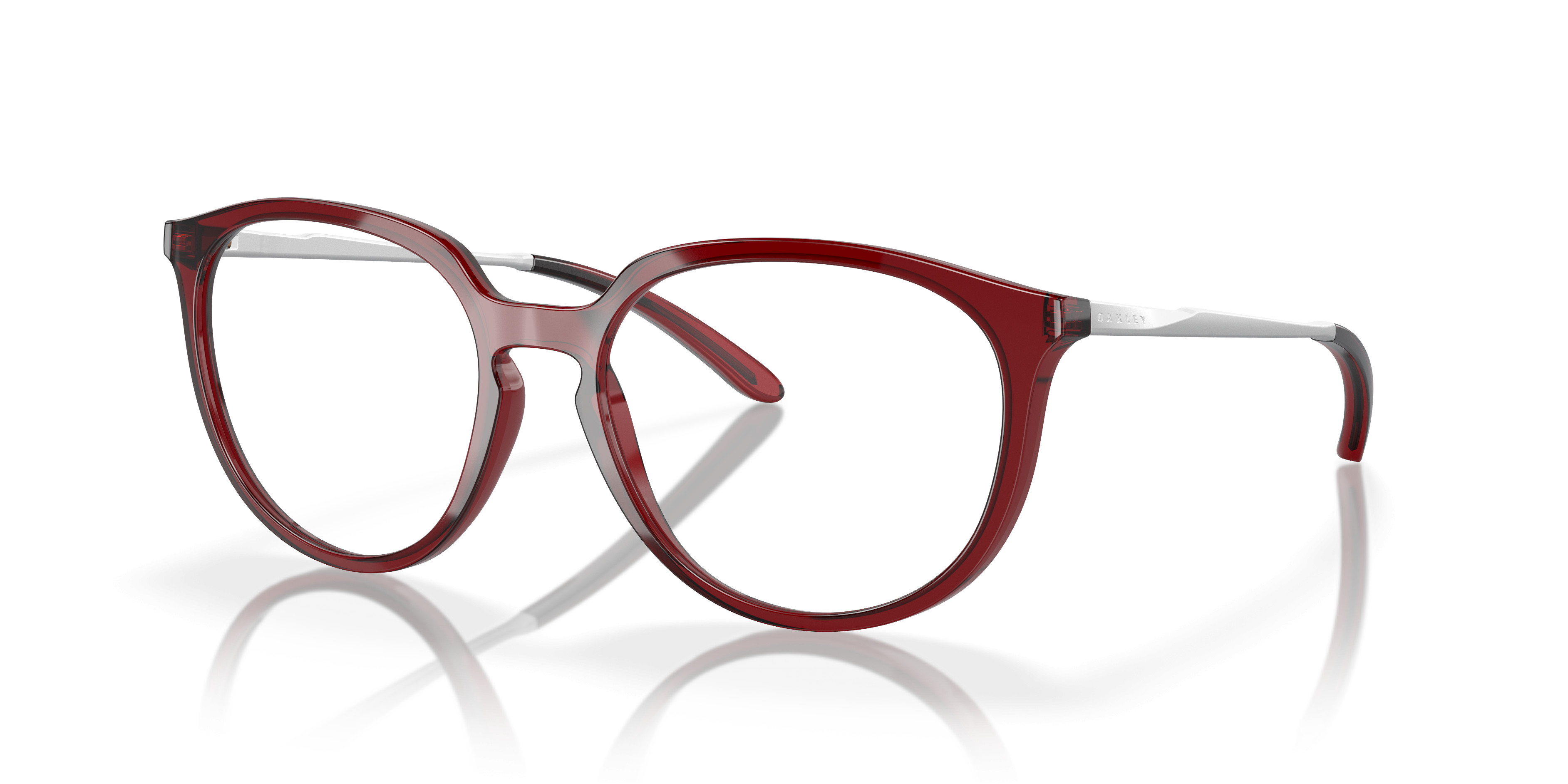 Oakley OX8150 BMNG Oakley Women\'s Brown Tortoiseshell Round Eyeglass Frames OAKLEY OX8150 BMNG Round Eyeglasses | EyeOns.com main image 2