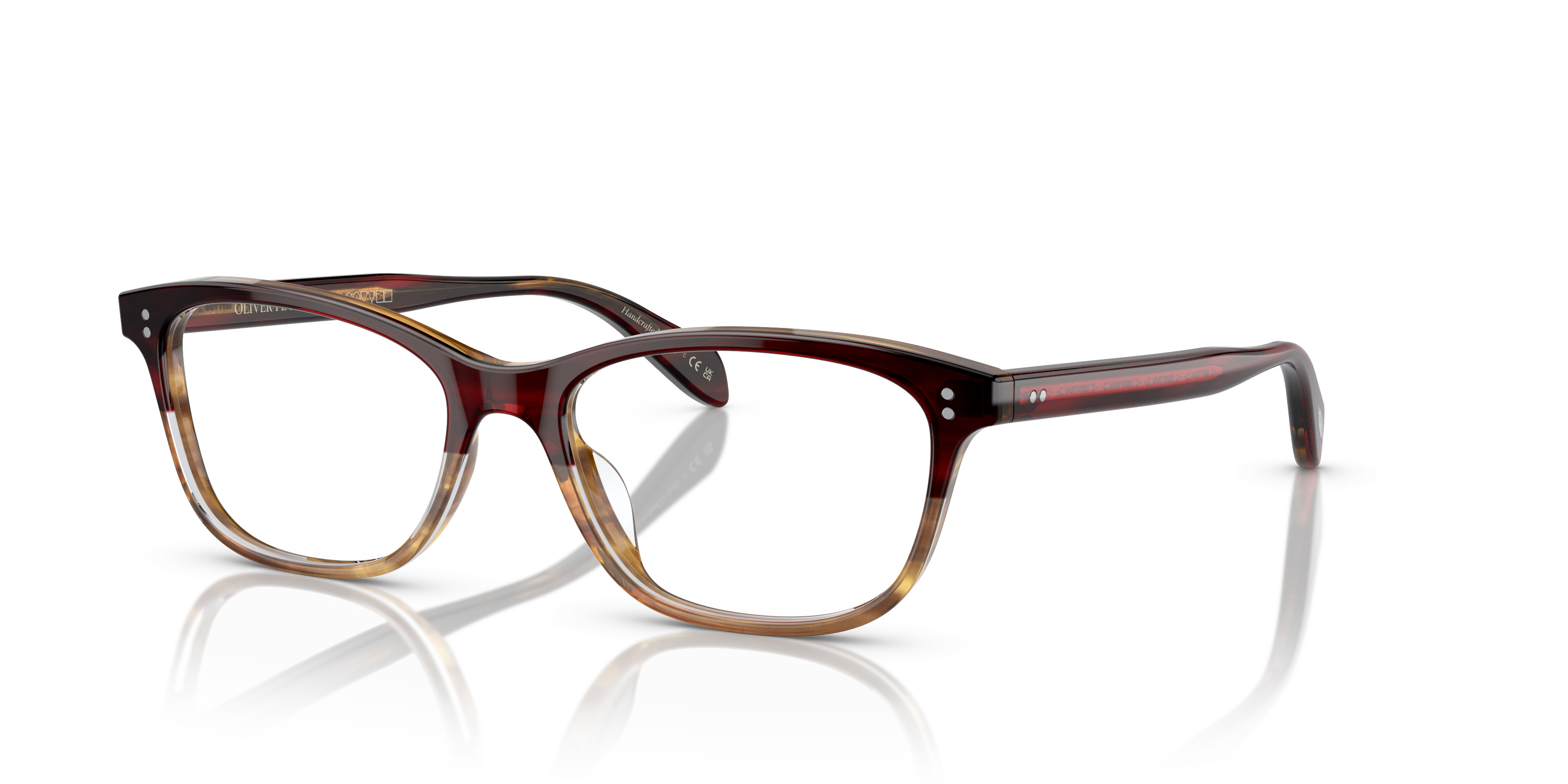 Oliver Peoples OV5224 1656 Ashton Eyeglasses Pink Translucent FRAMES 46-17-140 Oliver Peoples - Ashton (OV5224) Eyeglasses | Specs Collective main image 2