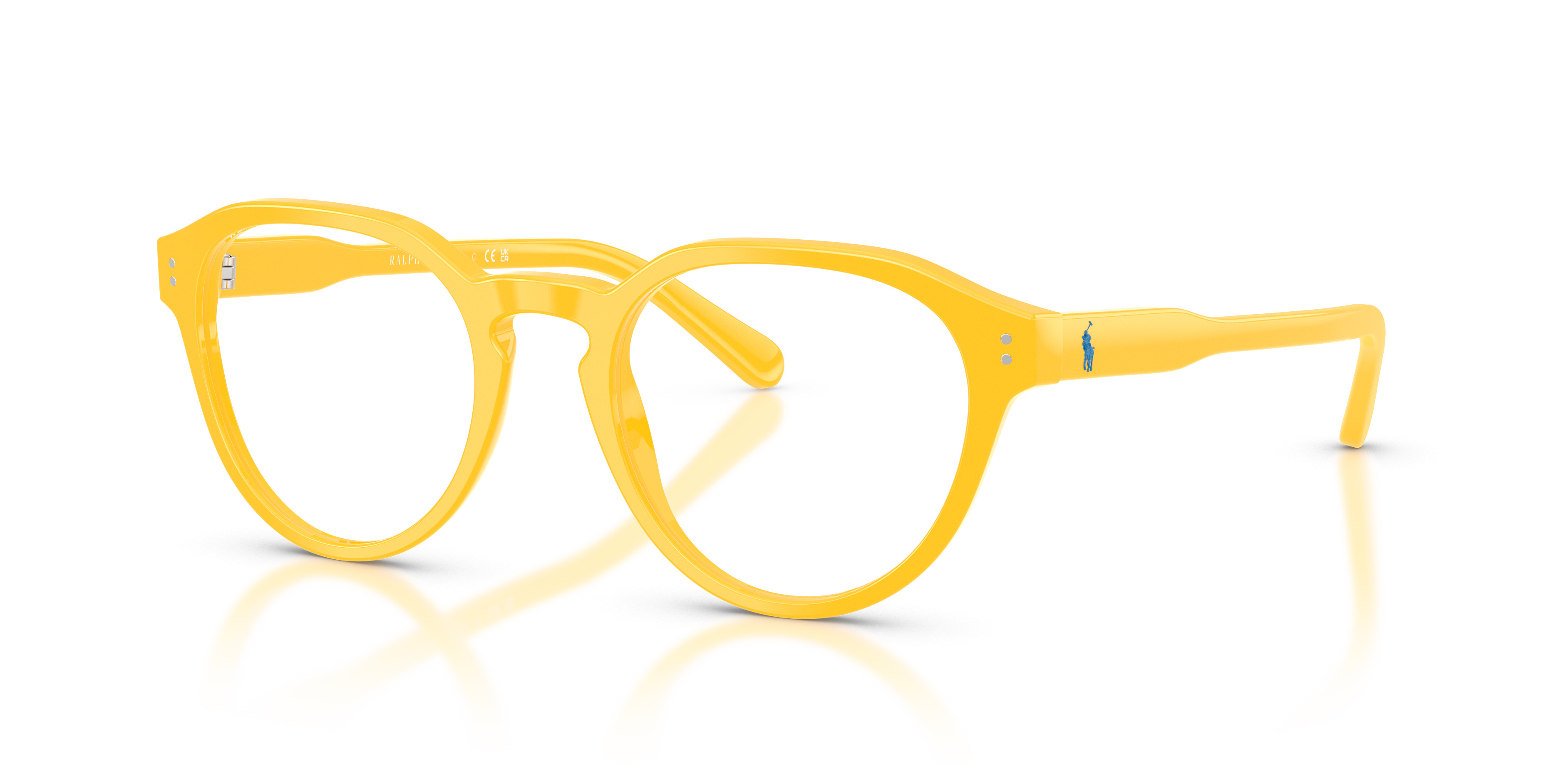 Polo Ralph Lauren Ph 2102 5420 Matte Yellow Authentic Eyeglasses 53-17-140 Polo Ralph Lauren Glasses PH2260 5005 main image 2