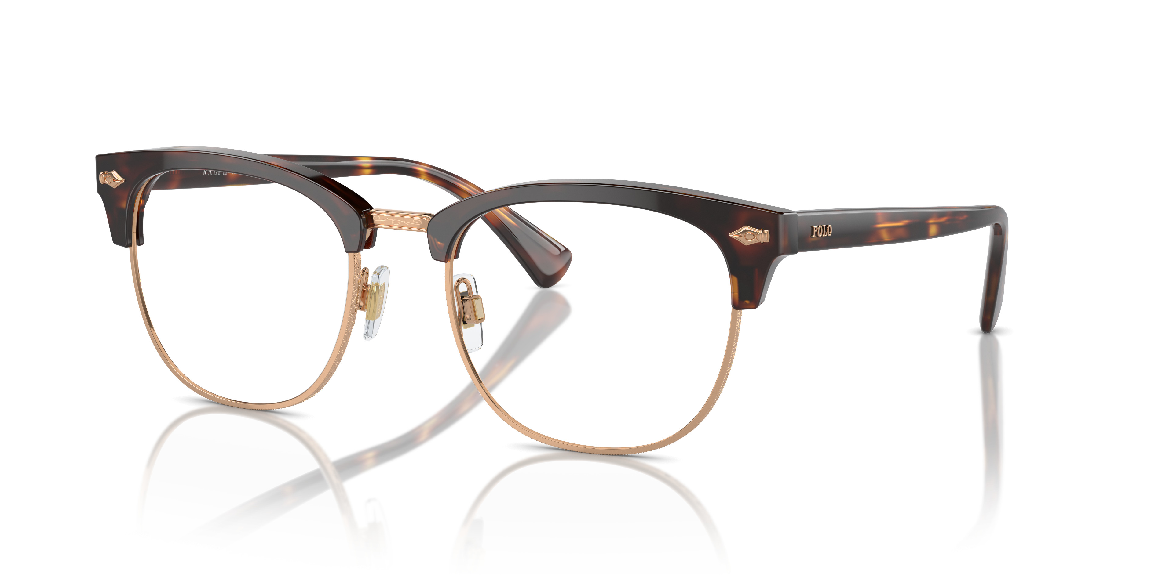 Ralph Lauren Polo Brown Tortoise Eyeglass frames Temple Arm Eyeglasses Polo Ralph Lauren PH2251U | Free Shipping  main image 3
