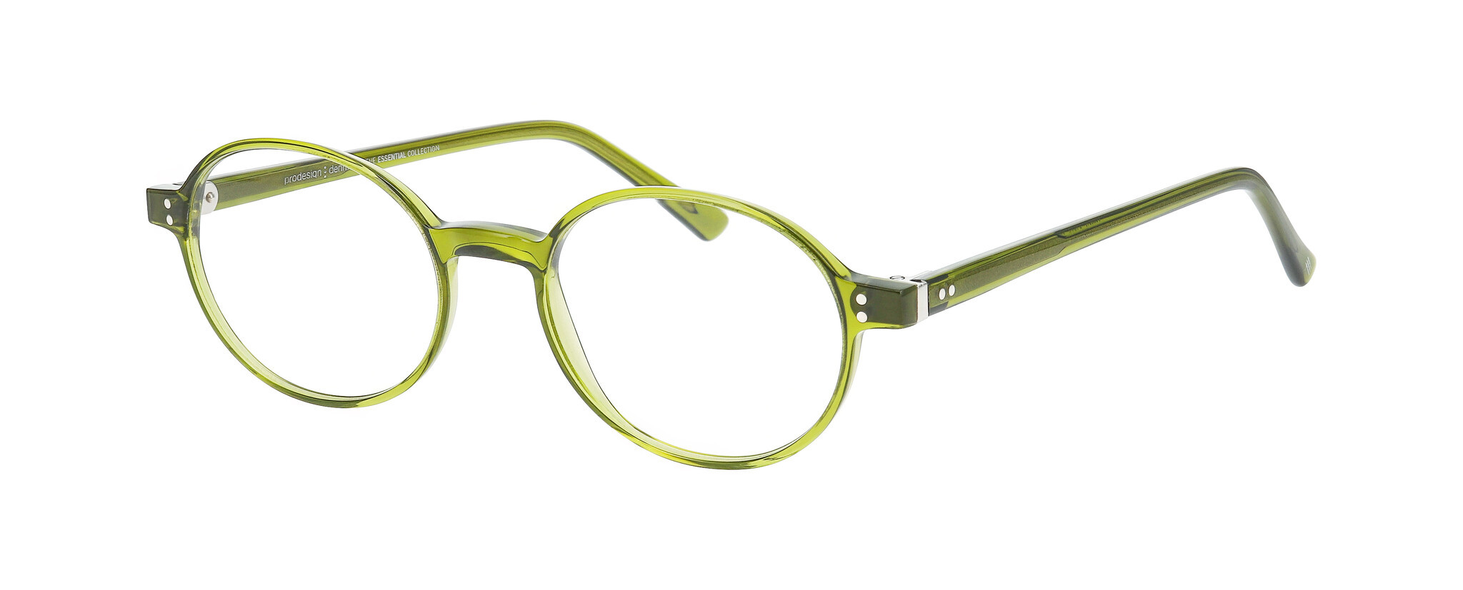 Prodesign Denmark 1619 c 3932 Brown Aubergine Cat Eye Eyeglasses Frame w/ Case Prodesign denmark 41 mm - 50 mm Lens Socket Width Glasses  main image 2
