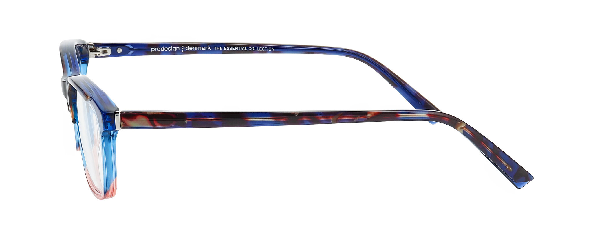 ProDesign Denmark 8604 White Marbled Frame Sunglasses with Blue Carrying Case SLIM 1 Eyeglasses - Prodesign Denmark Authorized Retailer  main image 4