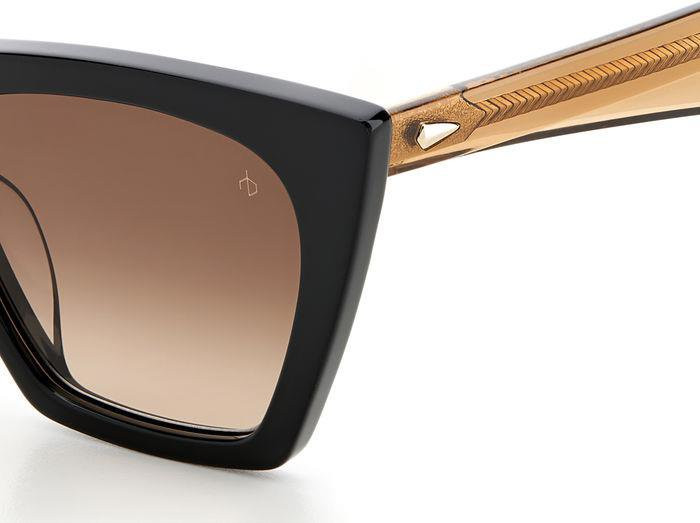 Rag & Bone Women\'s Black Geometric Sunglasses RNB1025/S Rag & Bone Rnb 1025/S Sunglasses | FREE Shipping - SOLD OUT main image 4