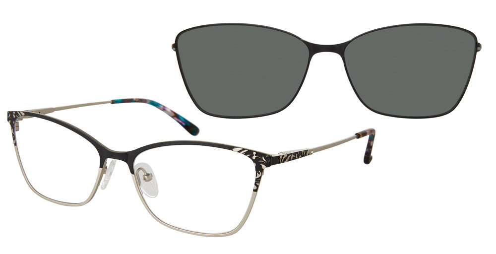 RILEY Eyeglasses With Magnetic Clip-On Lens