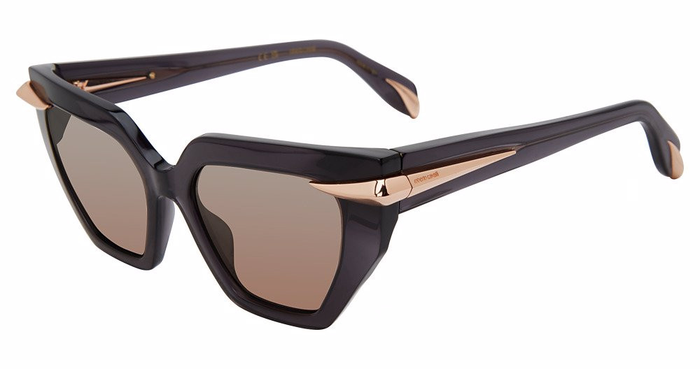 Authentic Roberto Cavalli Unisex Sunglasses Black WTH Gold Detail SRC001M SRC001M Sunglasses - Roberto Cavalli Authorized Retailer  main image 2