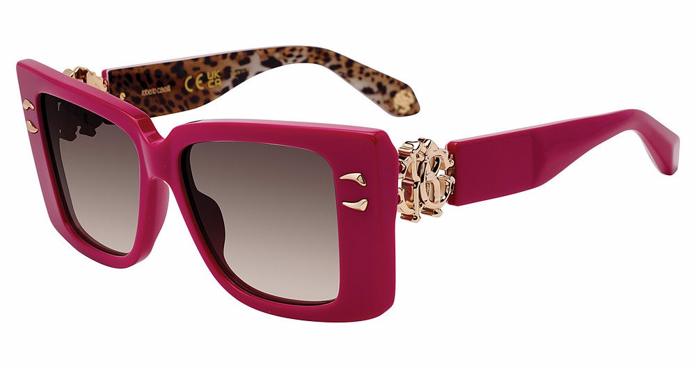 Roberto Cavalli Black Sunglasses with Pink Lenses s-l400.jpg main image 3