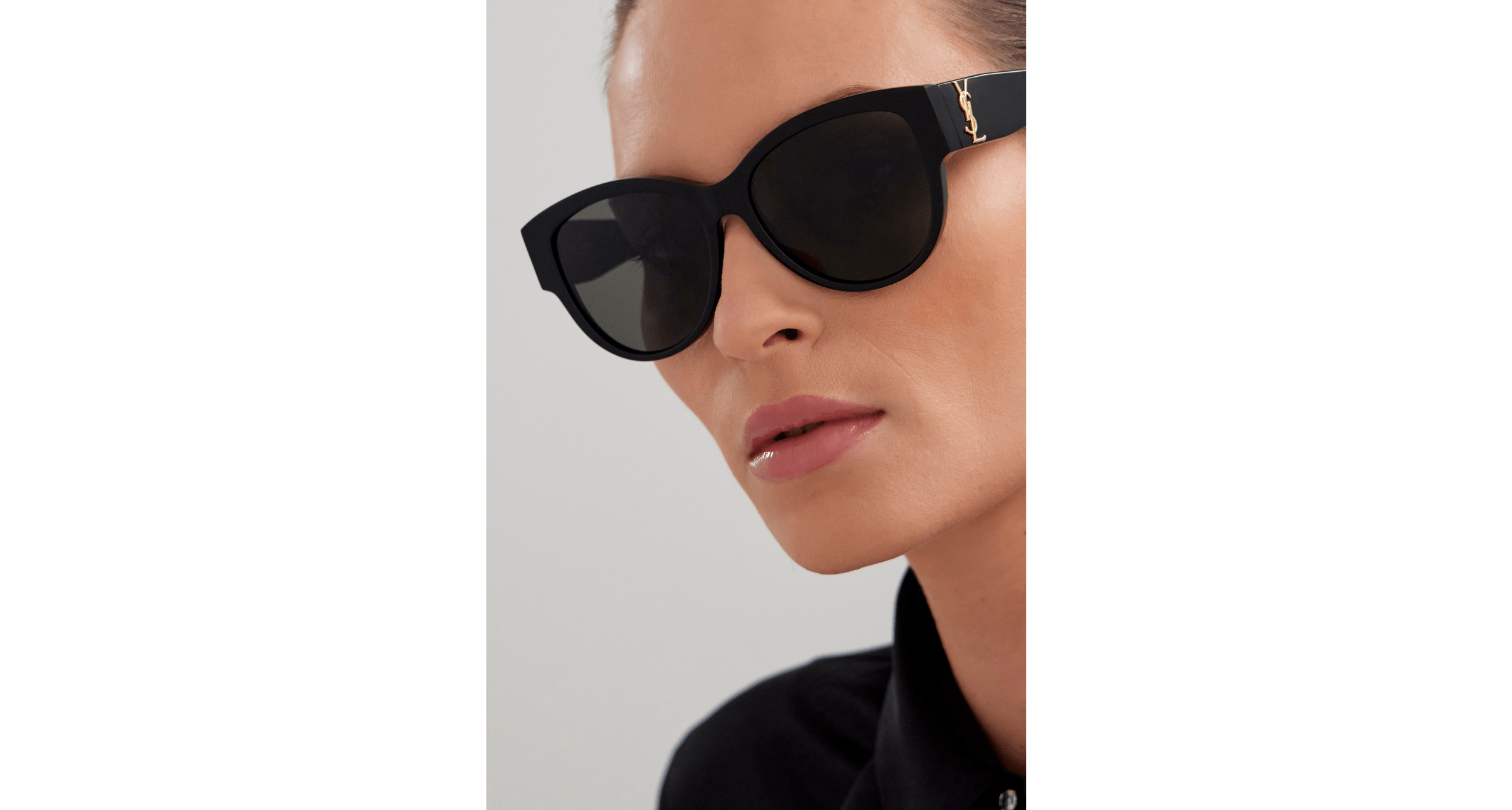 Yves Saint Laurent women’s sunglasses  SL M3 black New w/case-retail $535 YSL Saint Laurent Authentic YVES SAINT LAURENT Black YSL  main image 3