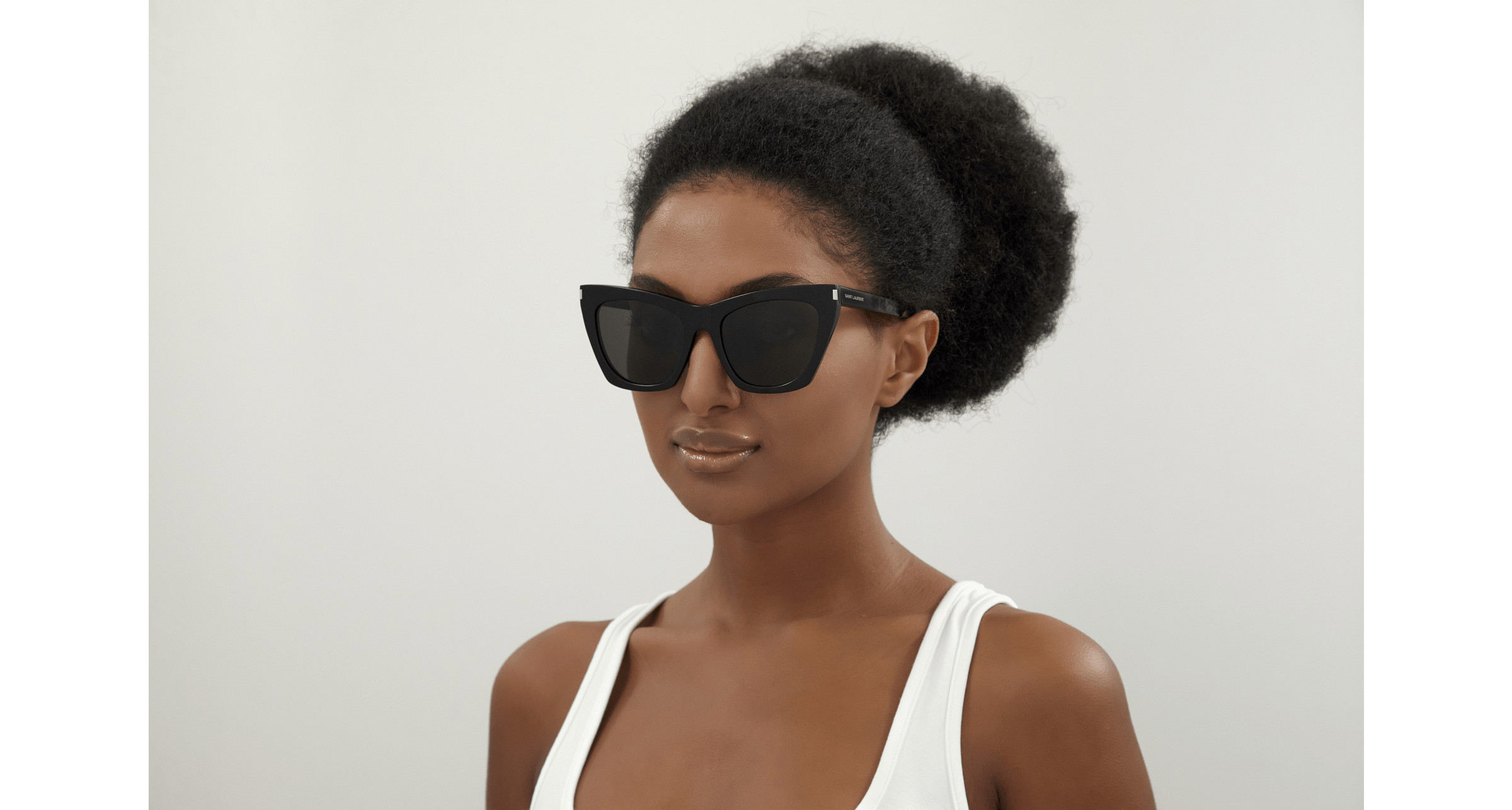Saint Laurent SL 214 KATE Sunglasses Saint Laurent SL 214 KATE THIN Sunglasses | Select Eyewear main image 4