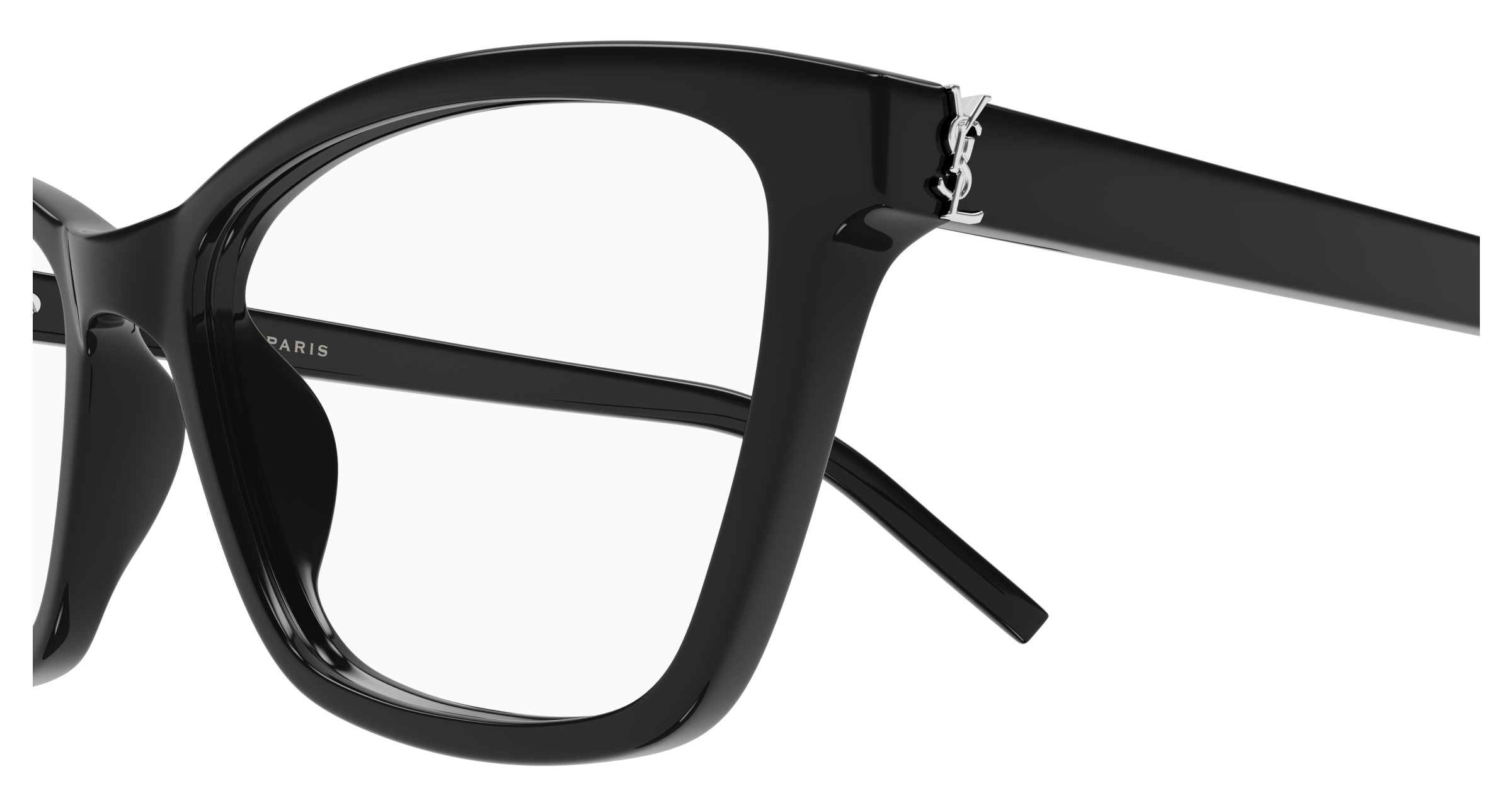 Authentic Yves Saint Laurent Glasses YSL 6128 Rar Frames Eyeglasses 125 Saint Laurent SL M128 Eyeglasses 009 Transparent Nude - eye  main image 4