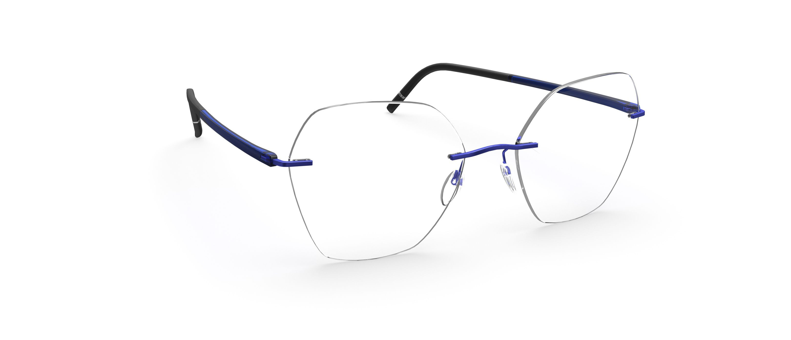The Wave 5567 LX Eyeglasses (Chassis #5567) - Silhouette Rimless