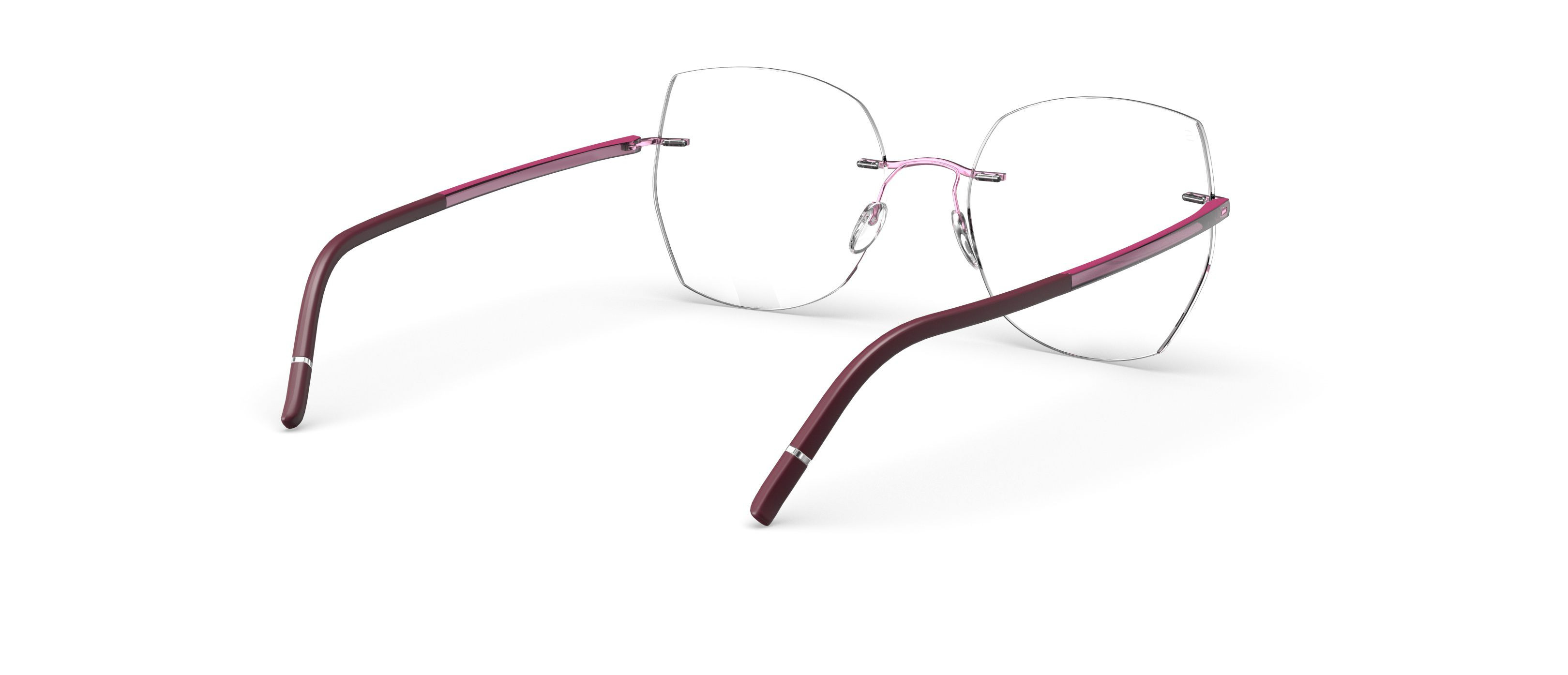 The Wave 5567 OH Eyeglasses (Chassis #5567) - Silhouette Rimless