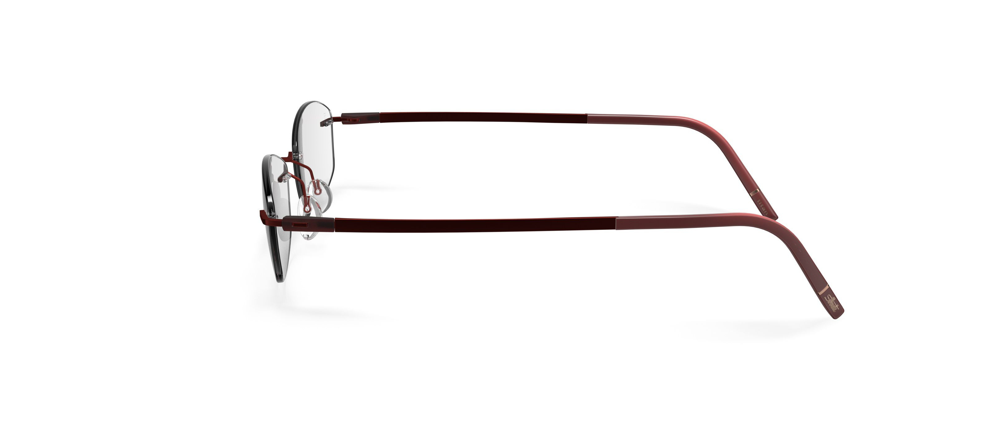 The Dawn 5573 FD Eyeglasses (Chassis #5573) - Silhouette Rimless