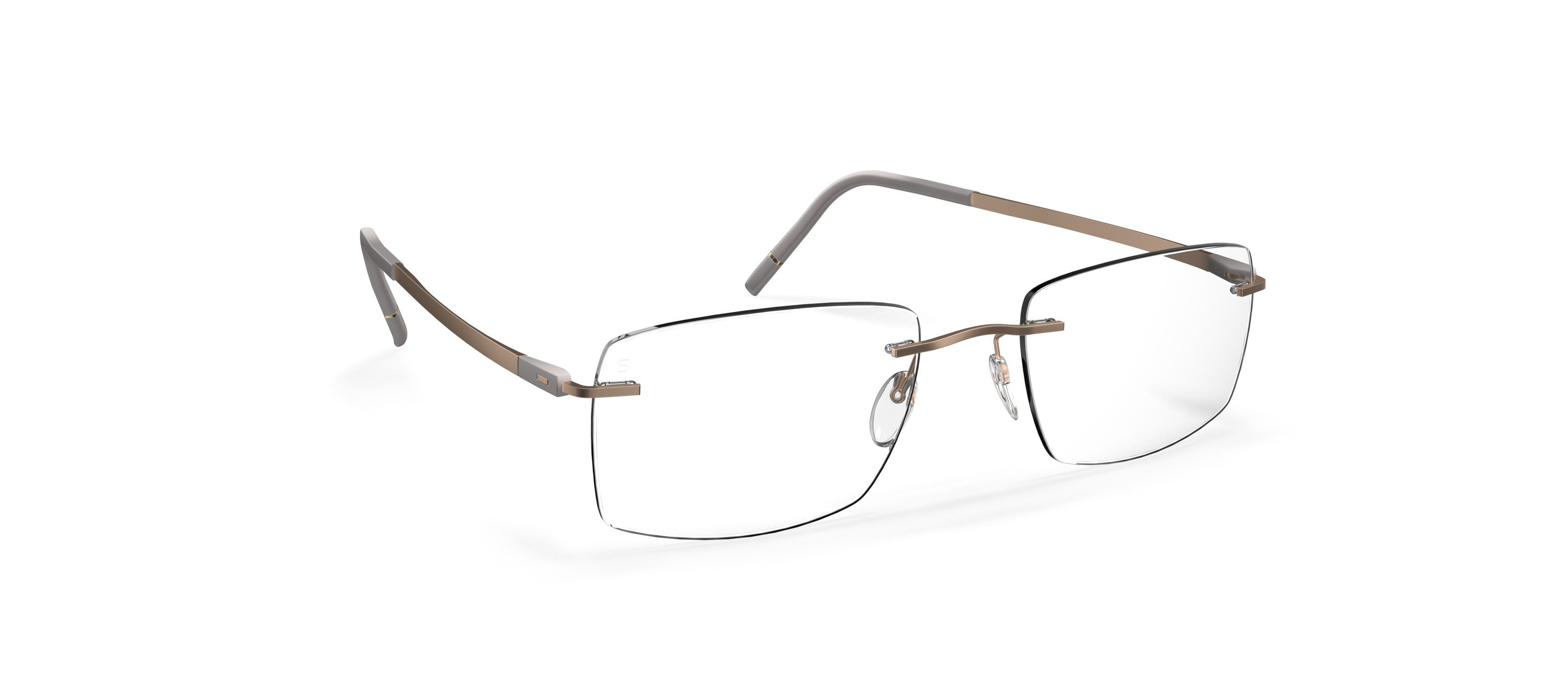 The Dawn 5573 LC Eyeglasses (Chassis #5573) - Silhouette Rimless