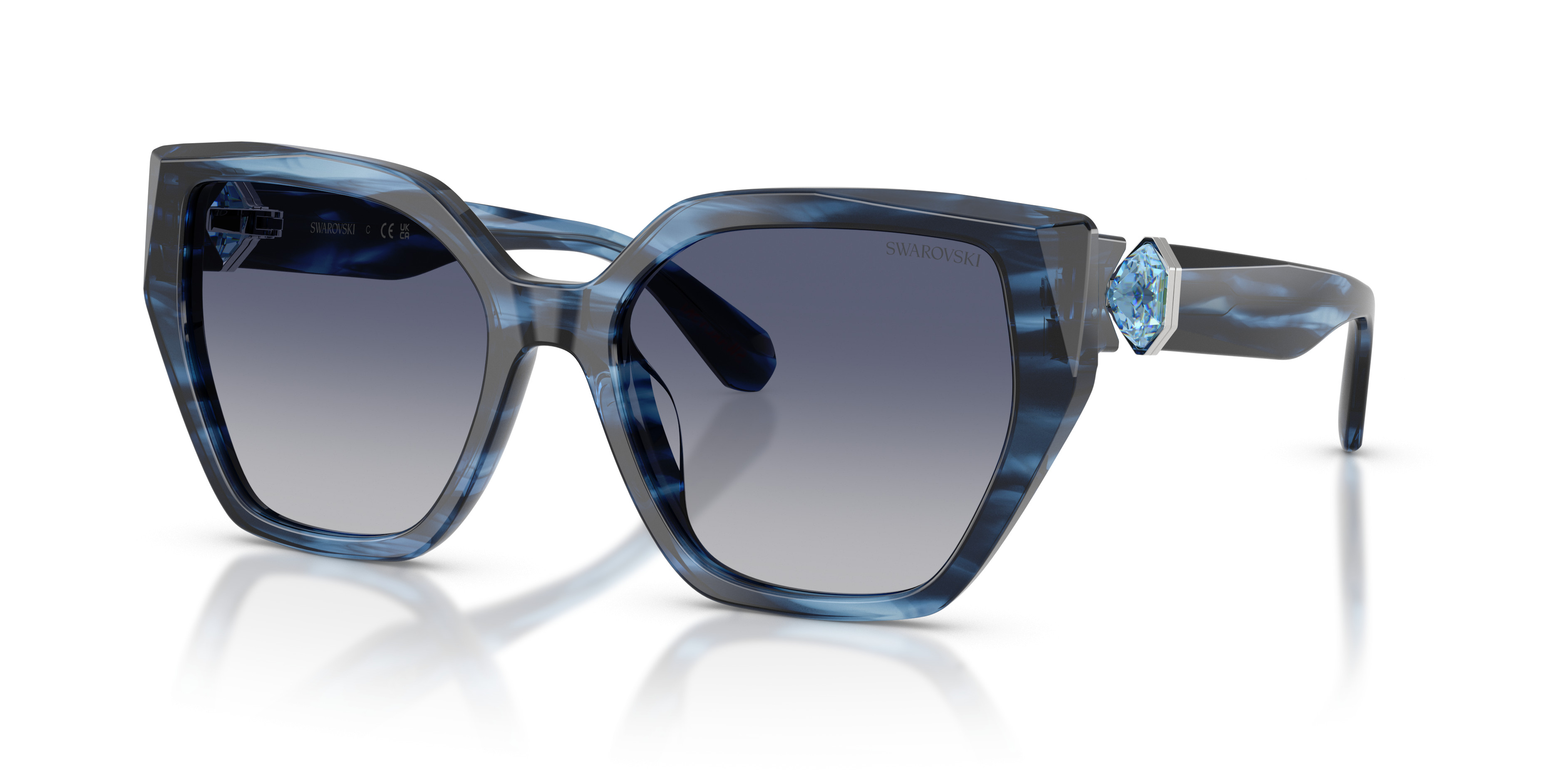 Swarovski® Crystal Sunglasses – Elegant Eyewear for Women  display picture 1
