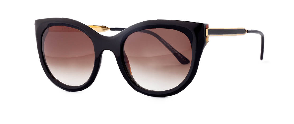 Brand New, Never Worn Thierry Lasry Sunglasses - DirtyMindy the THIERRY LASRY “VICTIMY” sunglasses in black w/ yellow  main image 2