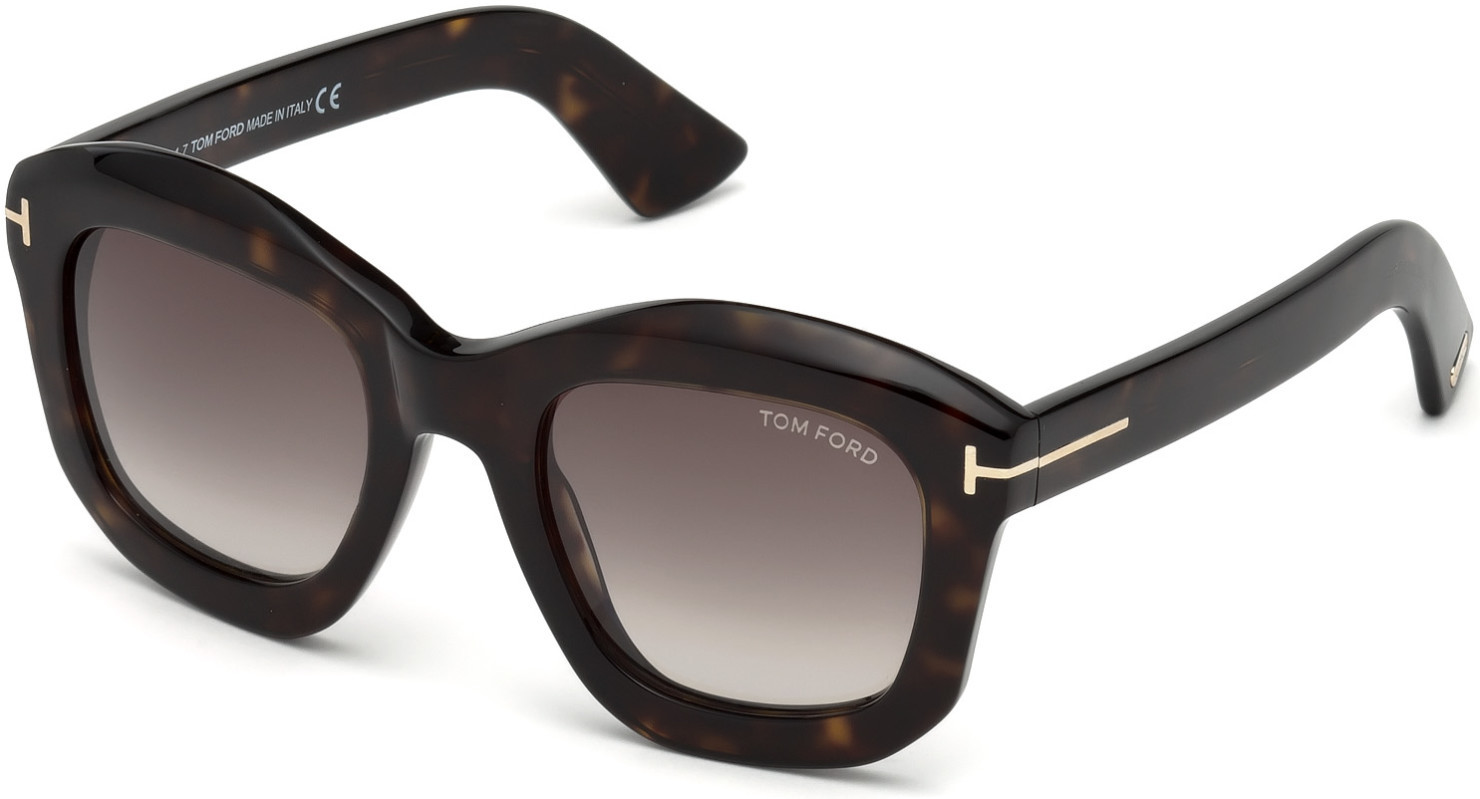 Tom Ford Julia-02 Sunglasses TF582 52J Dark Havana Tortoise Tom Ford Sunglasses - Julia - FT0582 – Trovelle main image 2