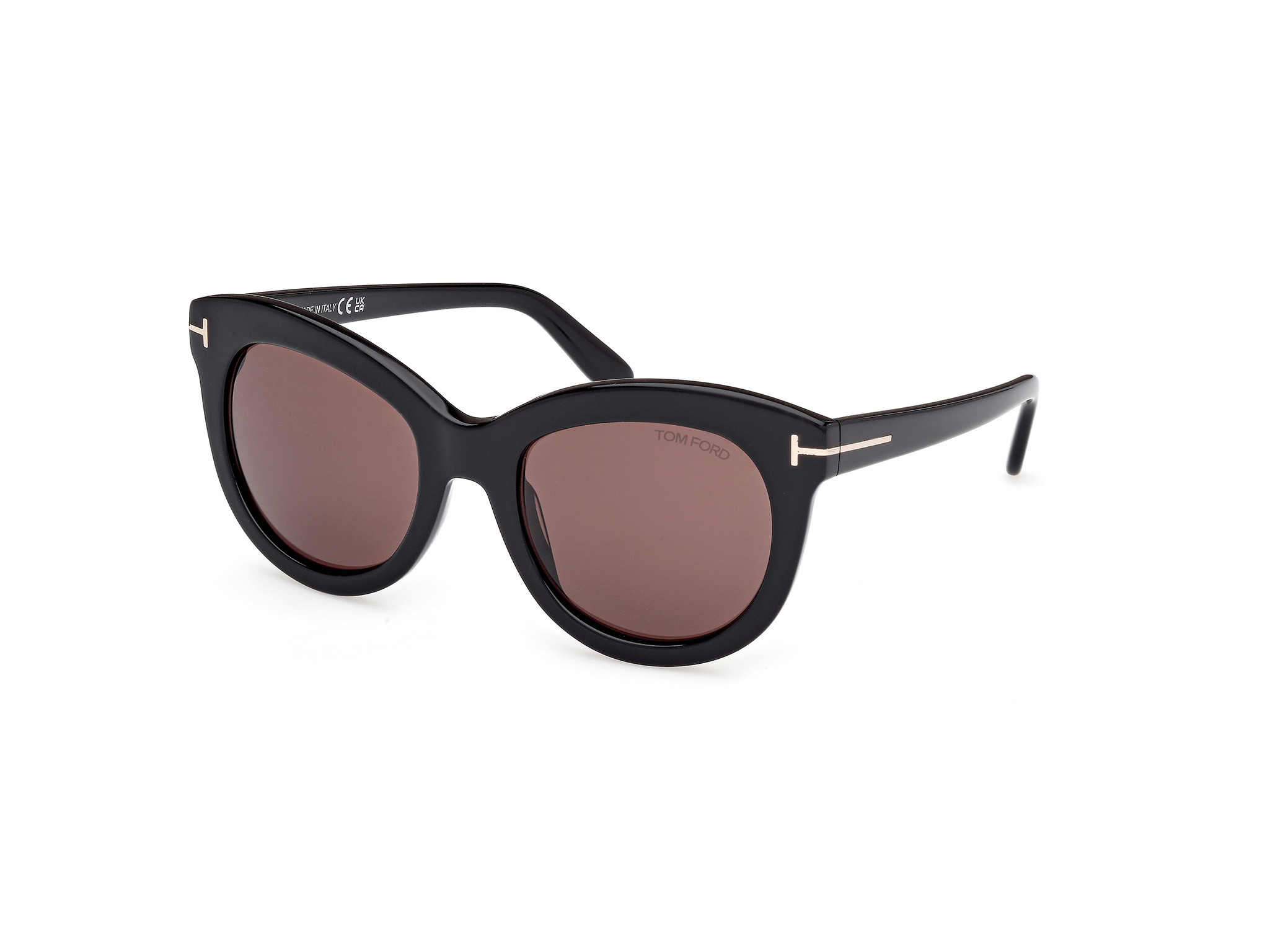 Tom Ford Odette Sunglasses in Bordeaux ODETTE-FLAT.jpg main image 3