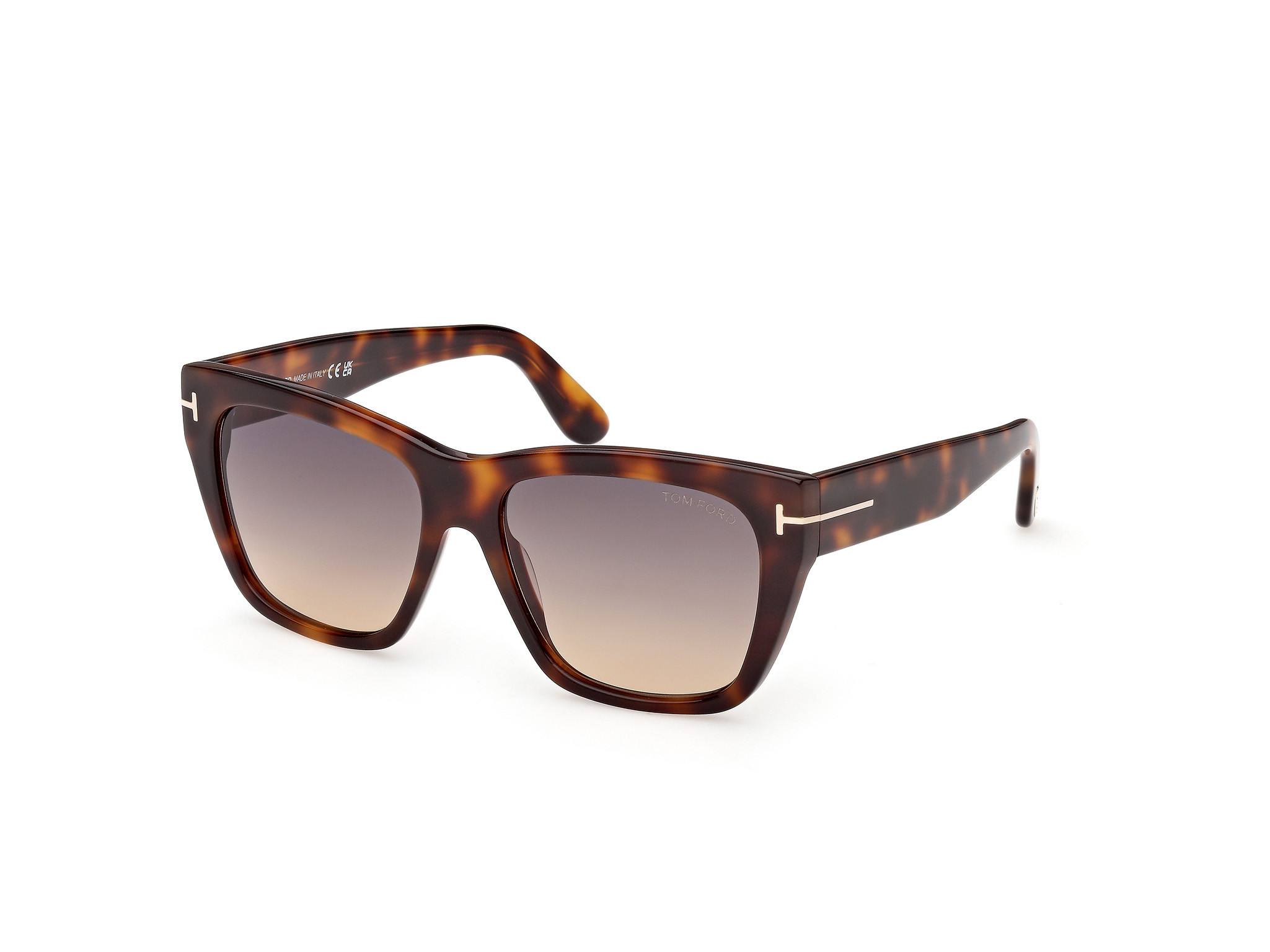 Tom Ford Chick And Stylish Tortoiseshell Sunglasses TOM FORD Morgan Thick Square Acetate Sunglasses  main image 3