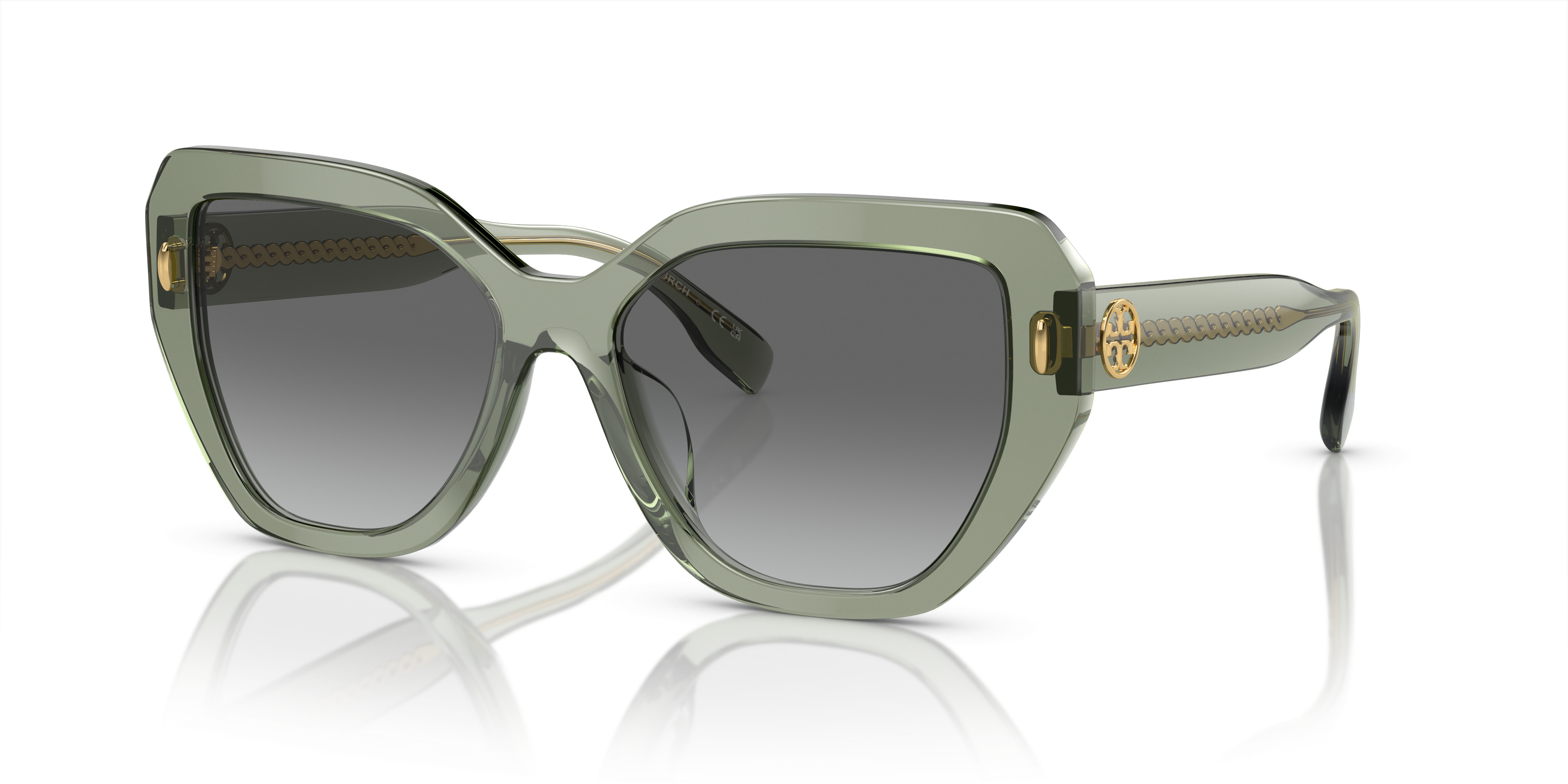 New Tory Burch Women Tortoise Sunglasses 55-17-140 Tory Burch Plastic Frame Sunglasses for Women for sale | eBay main image 3