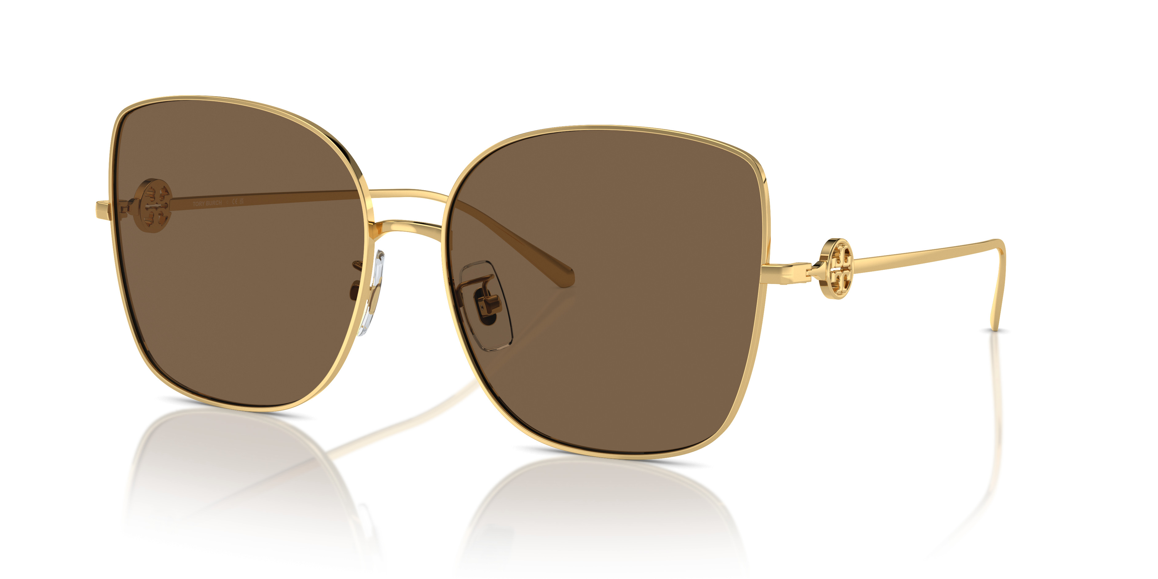 Tory Burch Gold Frame Sunglasses Tory Burch TY7192U Sunglasses | FramesDirect.com main image 4