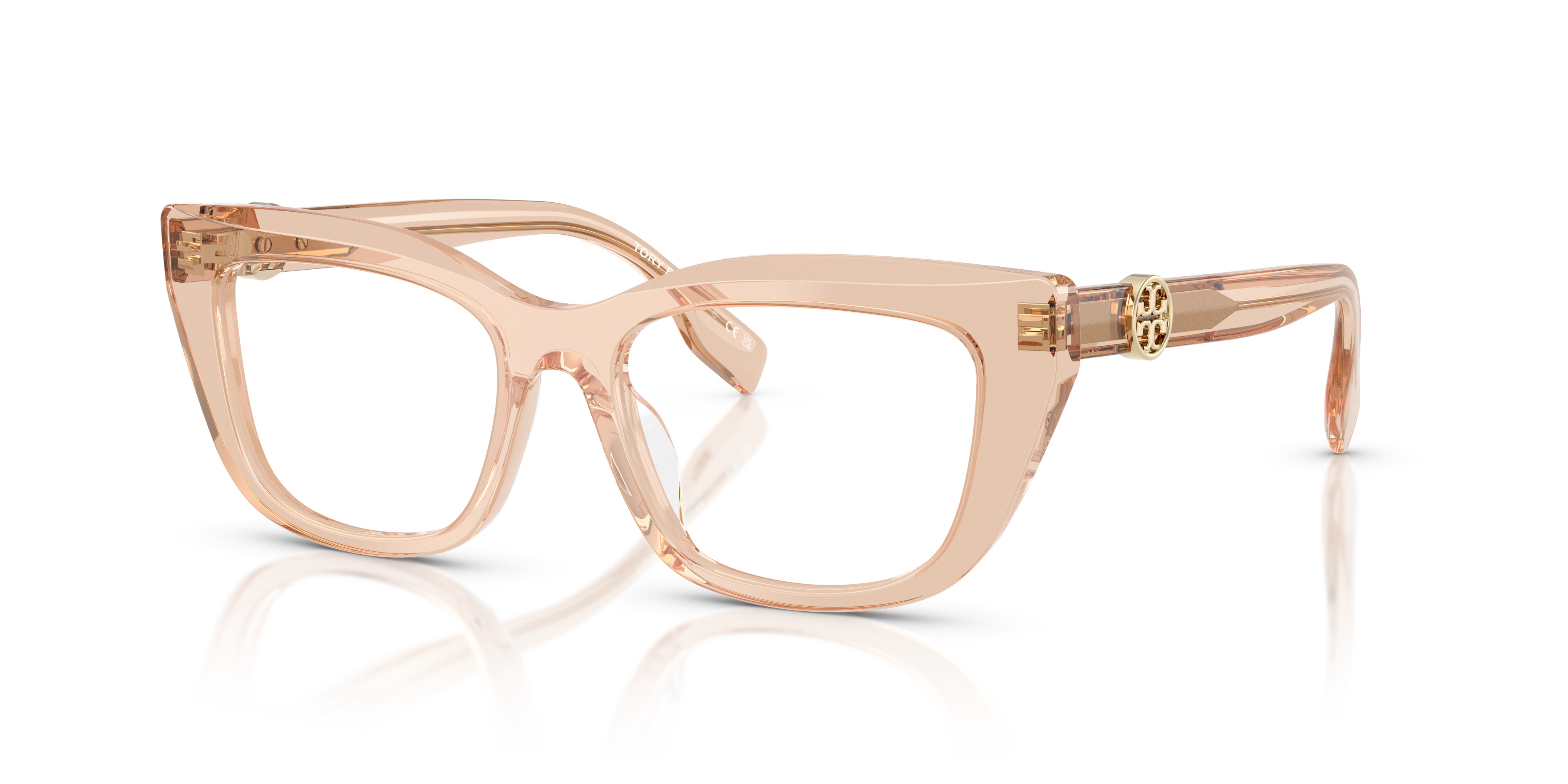 TORY BURCH Eyeglasses Frames TY2038 501 54[]17 135 Black Full Rim TORY BURCH TY2154U eyeglasses for women in Black main image 2