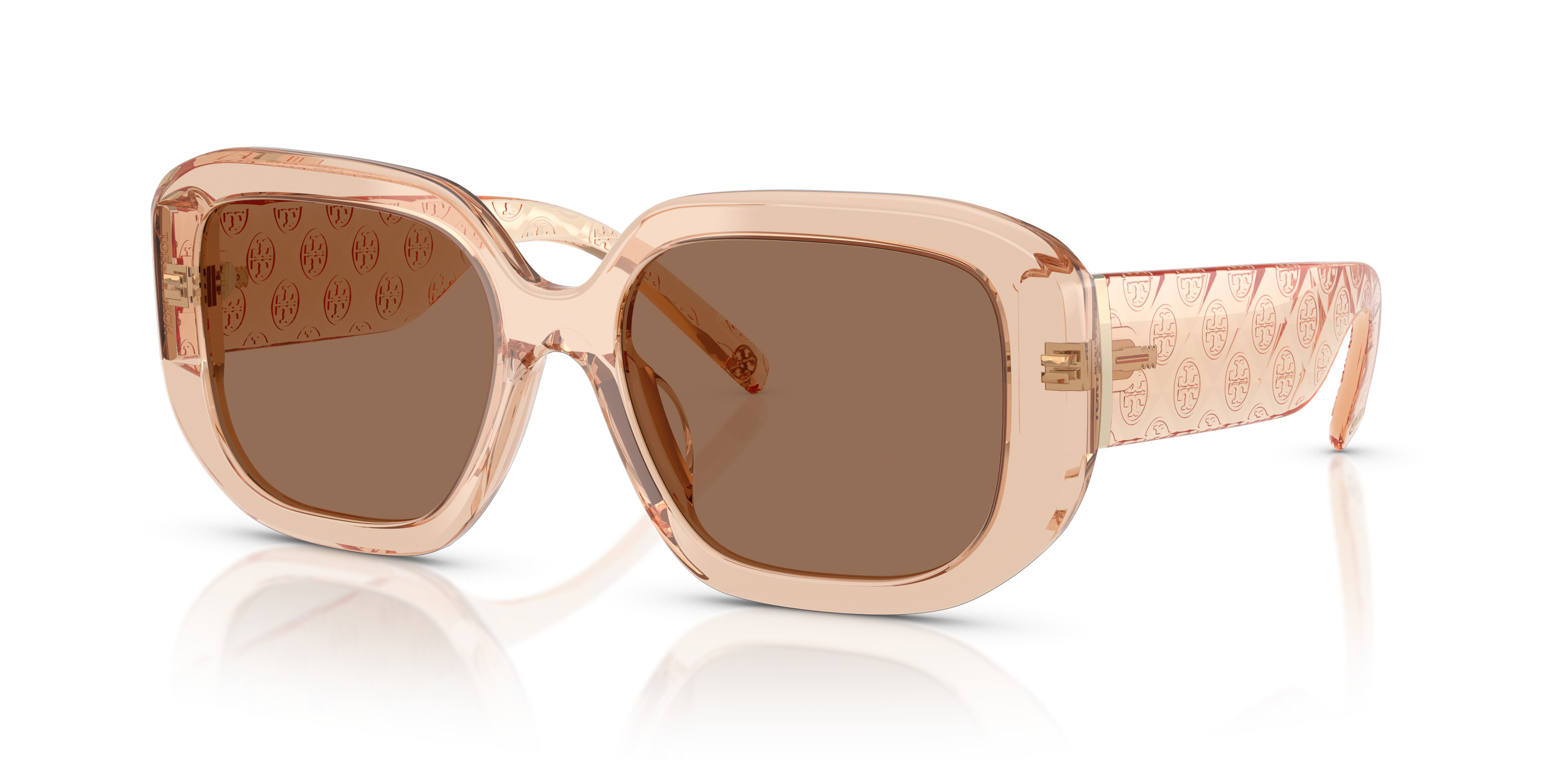 TORY BURCH TY7218U 196473 Dark Tortoise Brown 54 mm Women\'s Sunglasses TY7218U Sunglasses - Tory Burch Authorized Retailer  main image 4